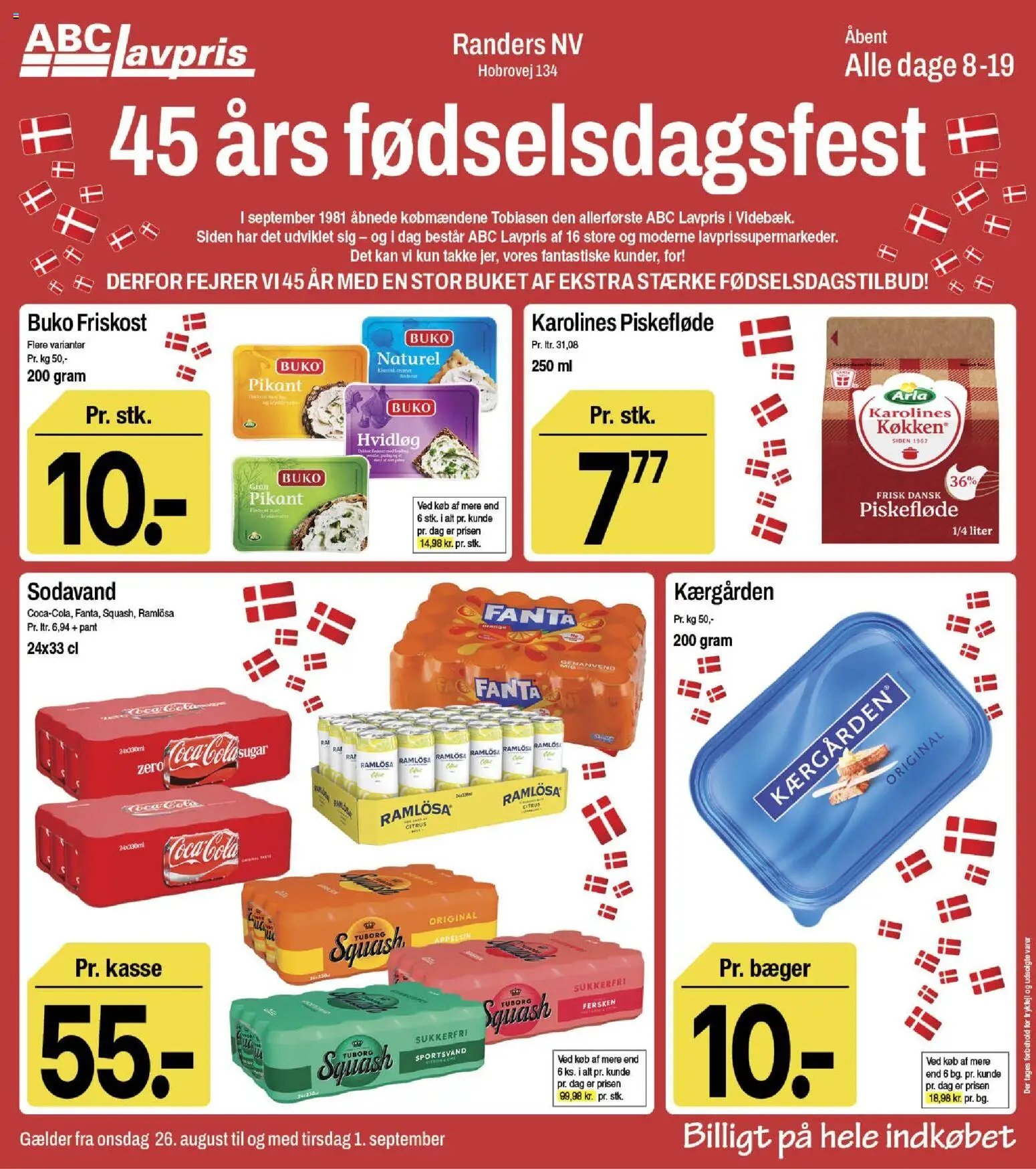 Abc Lavpris tilbudsavis fra 26/08/2026 Abc Lavpris - Tilbudsavis