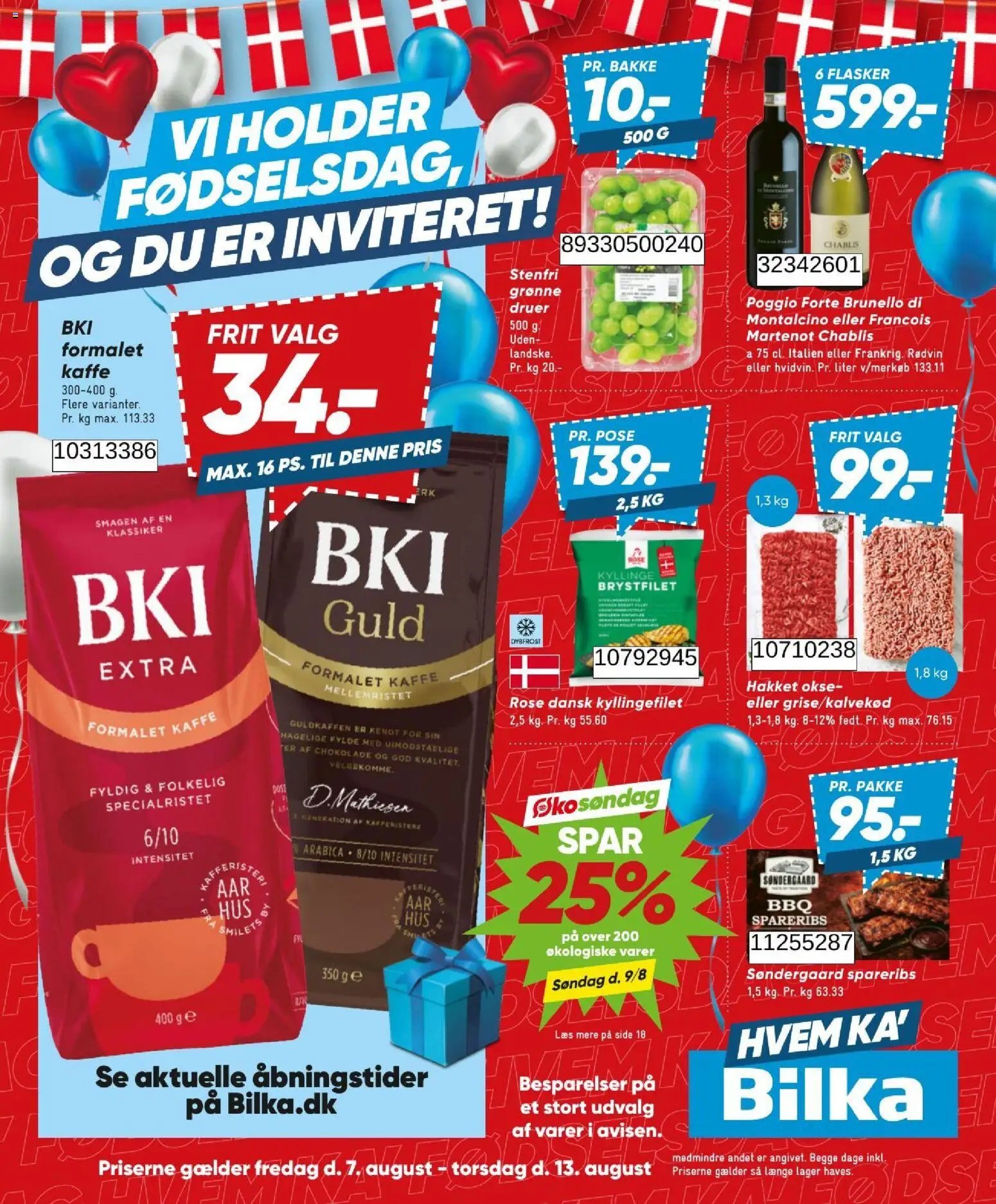 Bilka tilbudsavis fra 07/08/2026 Bilka - Tilbudsavis uge 33