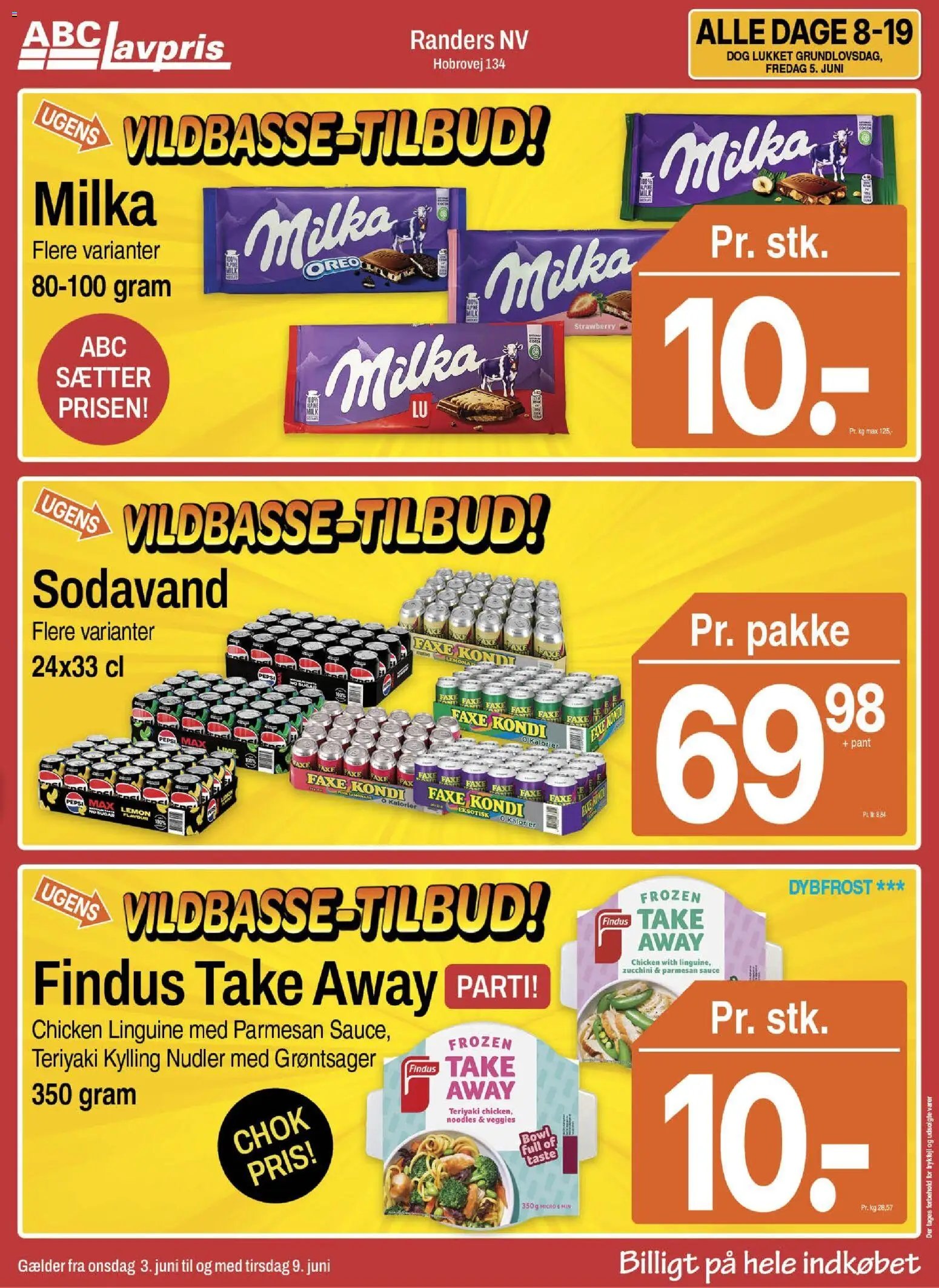 Abc Lavpris tilbudsavis fra 03/06/2026 Abc Lavpris - Randers NV