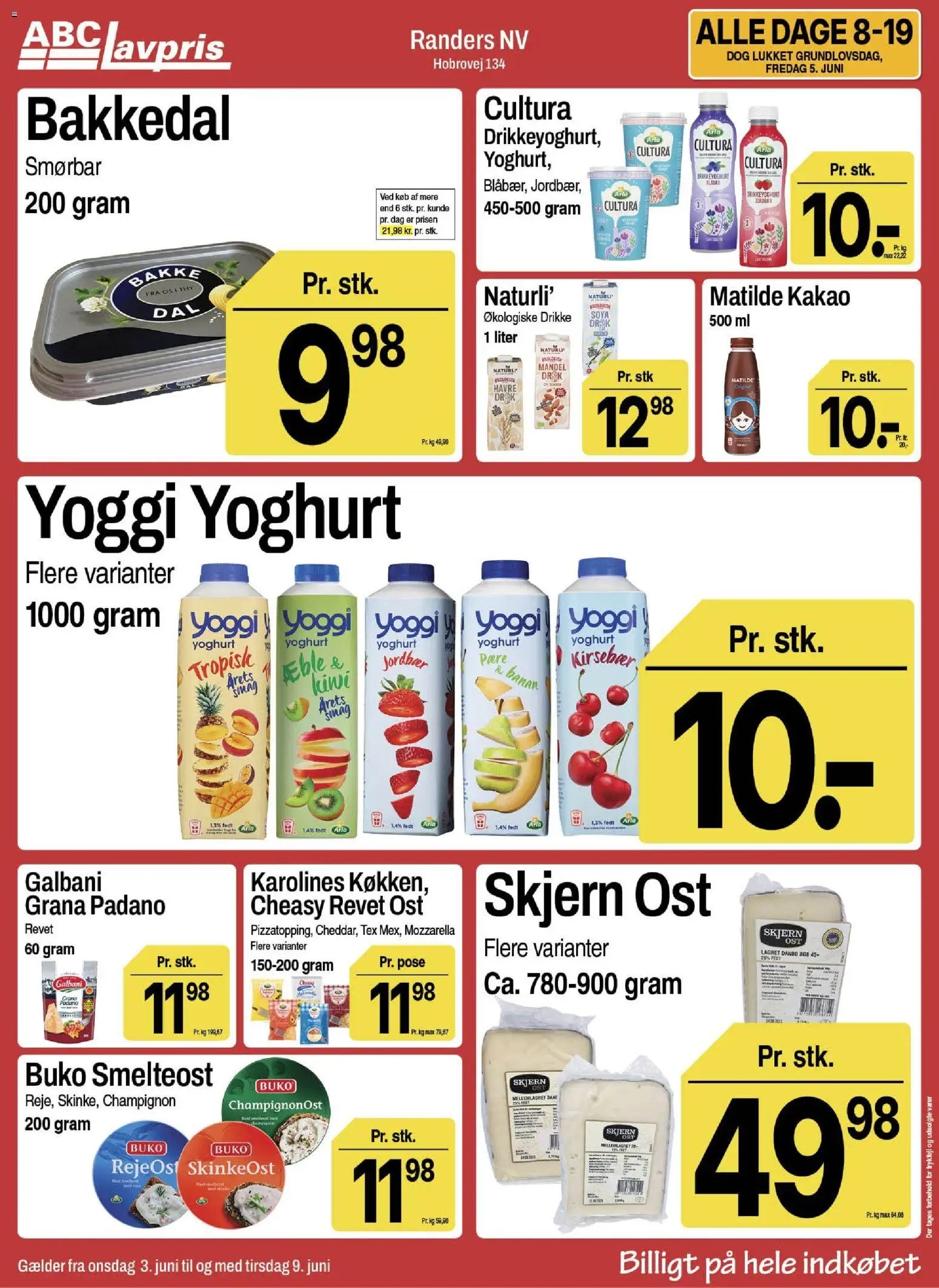 Abc Lavpris tilbudsavis fra 03/06/2026 Abc Lavpris - Randers NV
