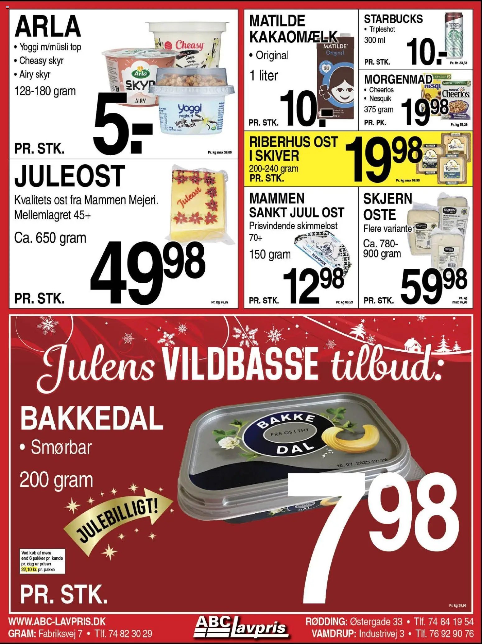 Abc Lavpris tilbudsavis fra 26/11/2025 Gram