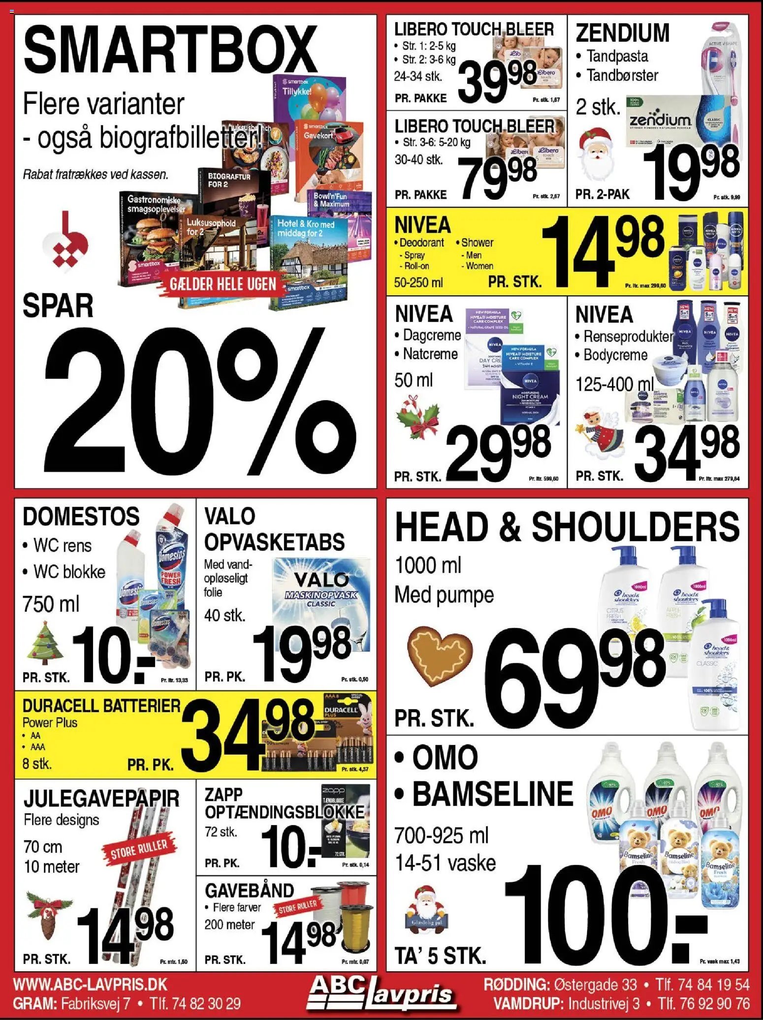 Abc Lavpris tilbudsavis fra 26/11/2025 Gram