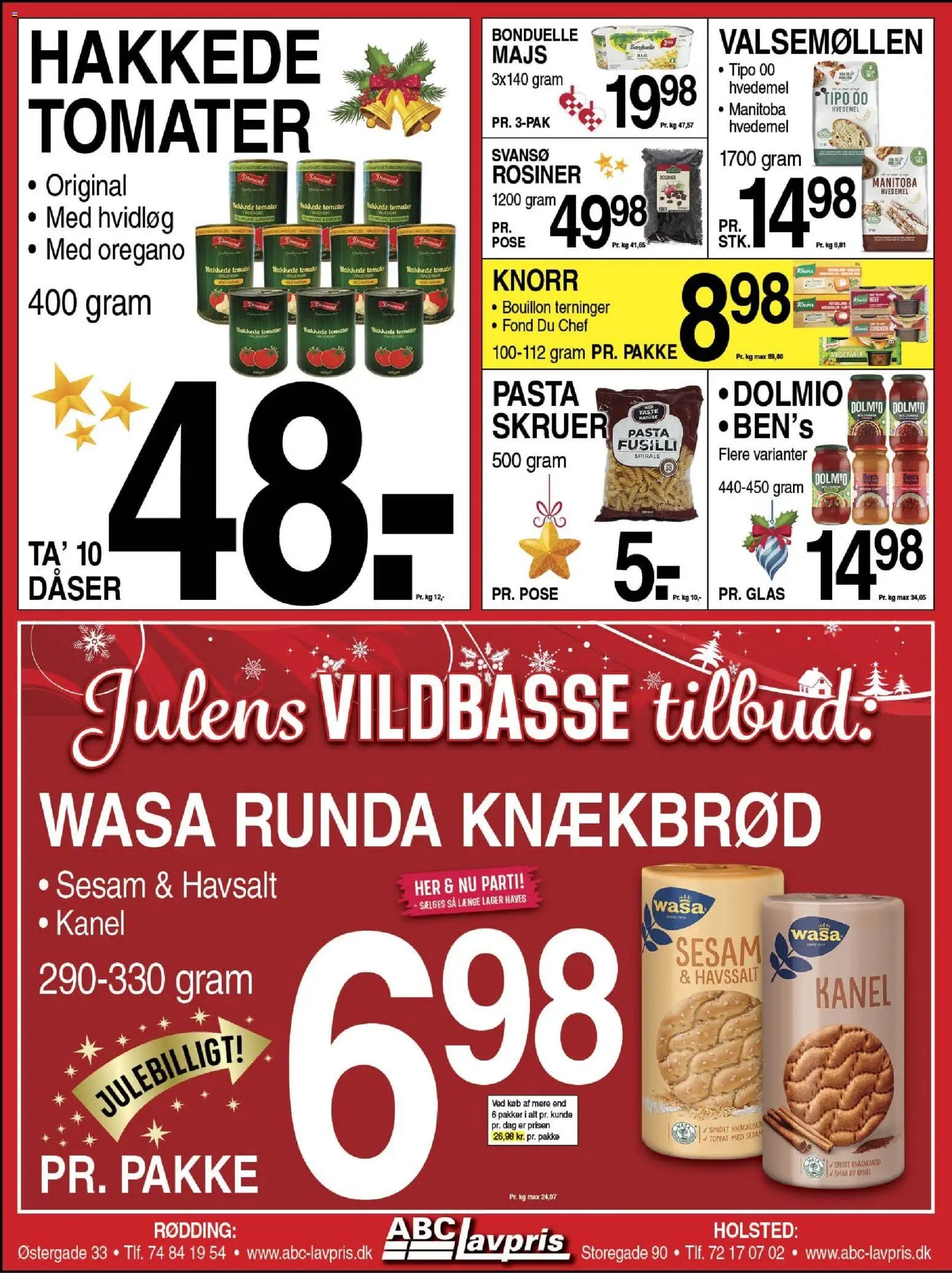 Abc Lavpris tilbudsavis fra 03/12/2025 Holsted