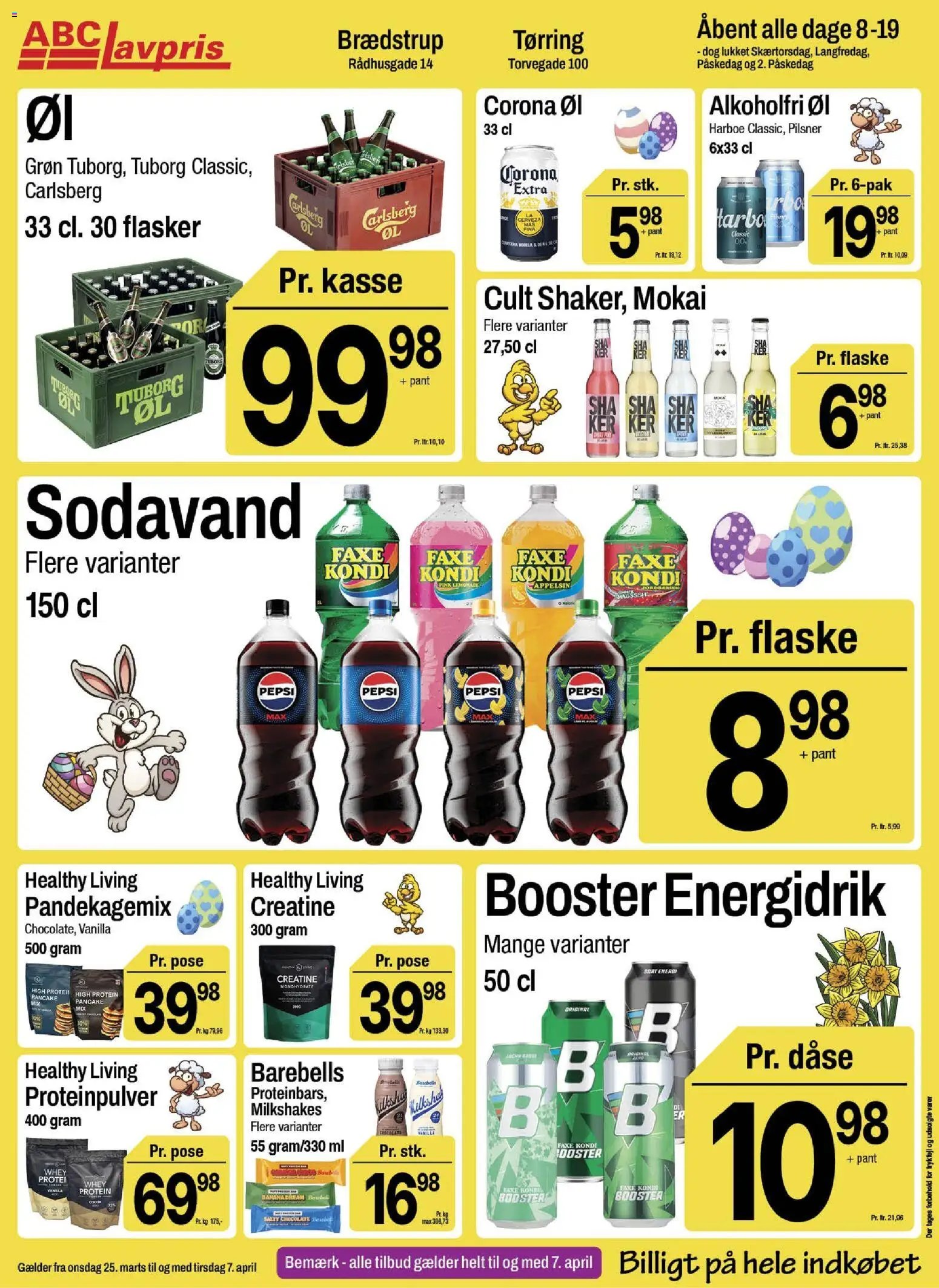 Abc Lavpris tilbudsavis fra 25/03/2026 Abc Lavpris - Brædstrup