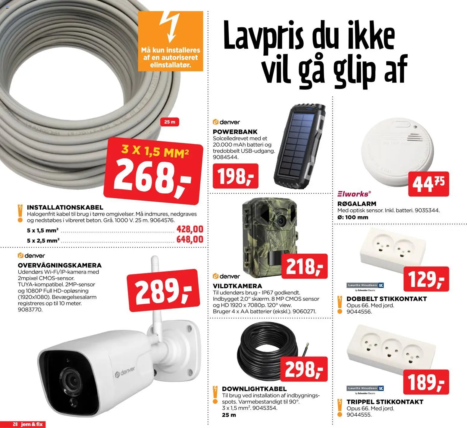 Jem & fix tilbudsavis fra 17/05/2026 Jem & fix - Tilbudsavis uge 21 (2026-05-17 - 2026-05-23)