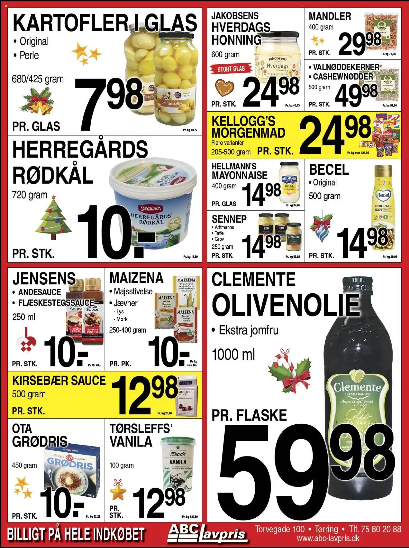 Abc Lavpris tilbudsavis fra 10/12/2025 Tørring