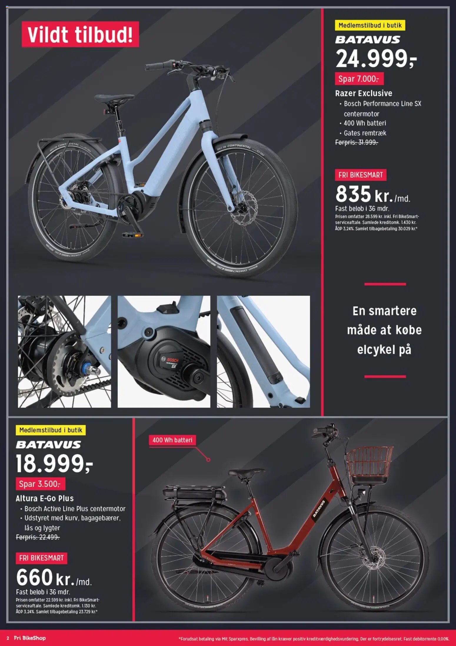 Fri BikeShop tilbudsavis fra 24/11/2025 Bright Week