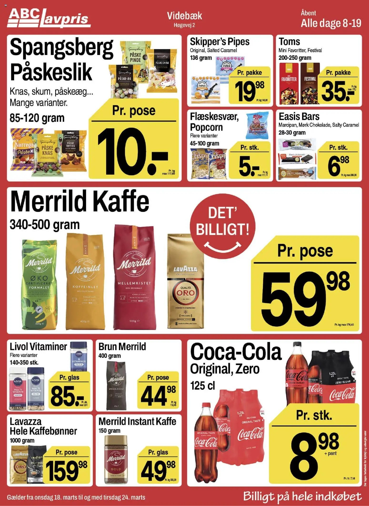 Abc Lavpris tilbudsavis fra 18/03/2026 Abc Lavpris - Videbæk