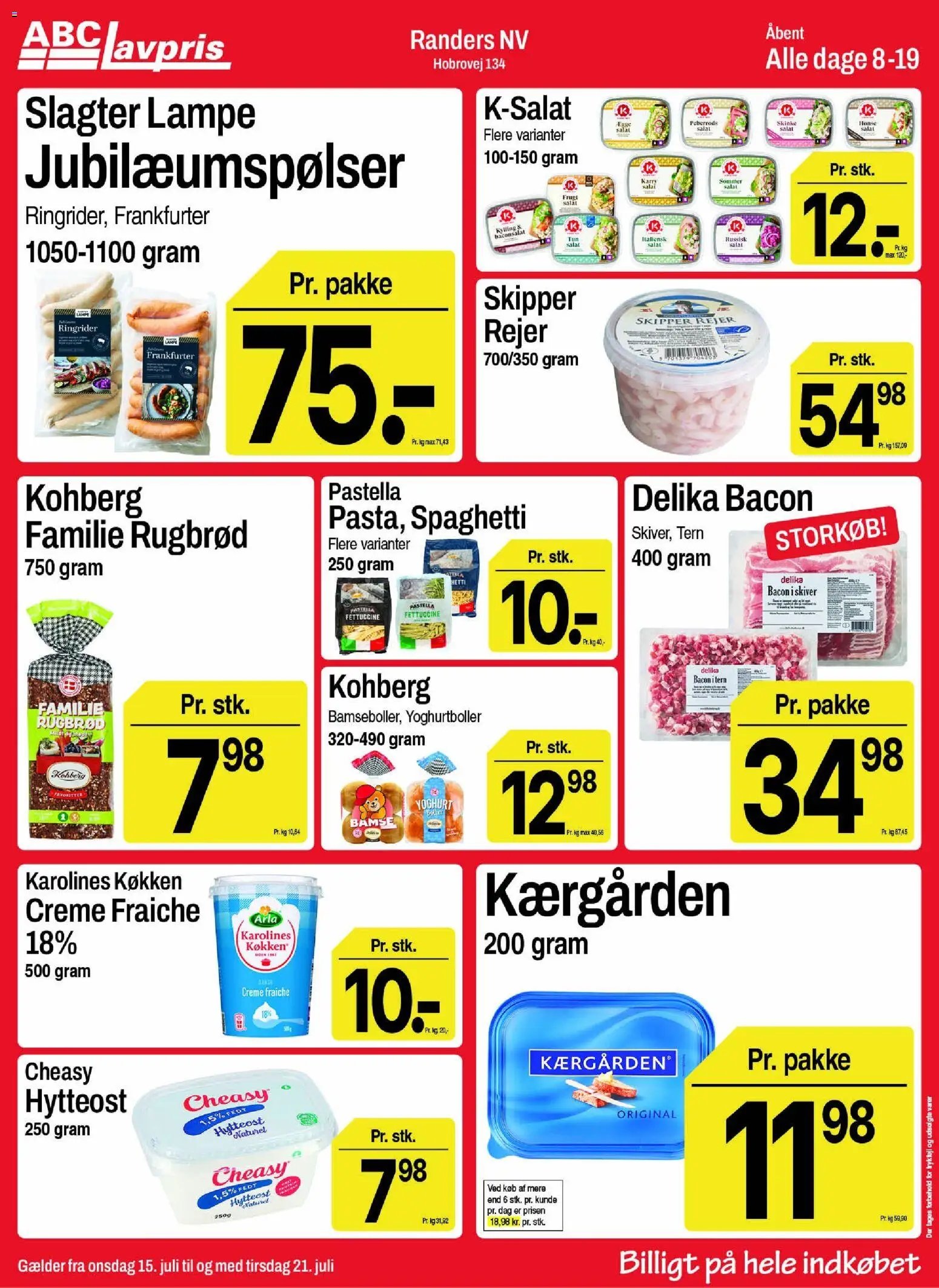 Abc Lavpris tilbudsavis fra 15/07/2026 Abc Lavpris - Tilbudsavis