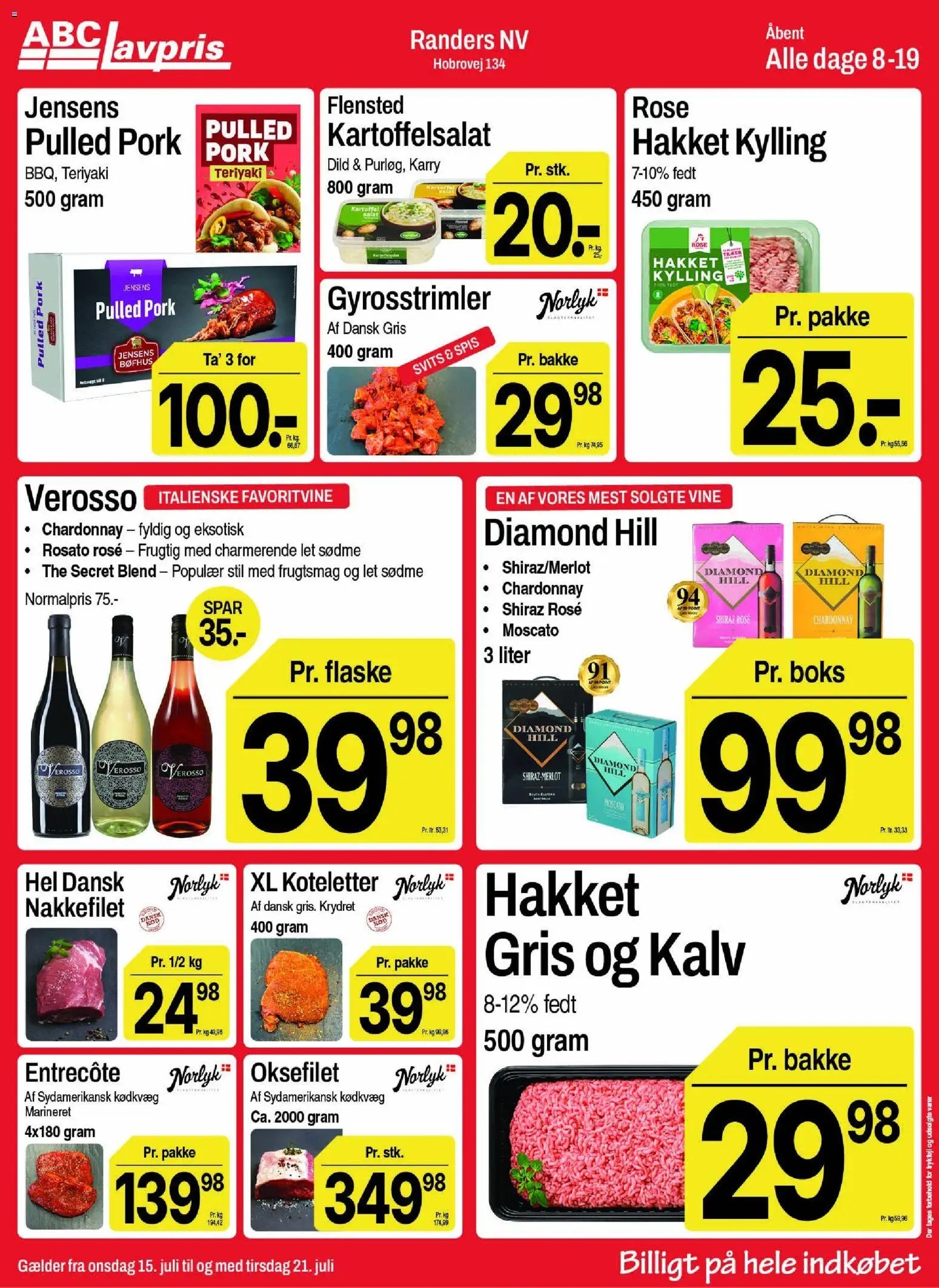 Abc Lavpris tilbudsavis fra 15/07/2026 Abc Lavpris - Tilbudsavis