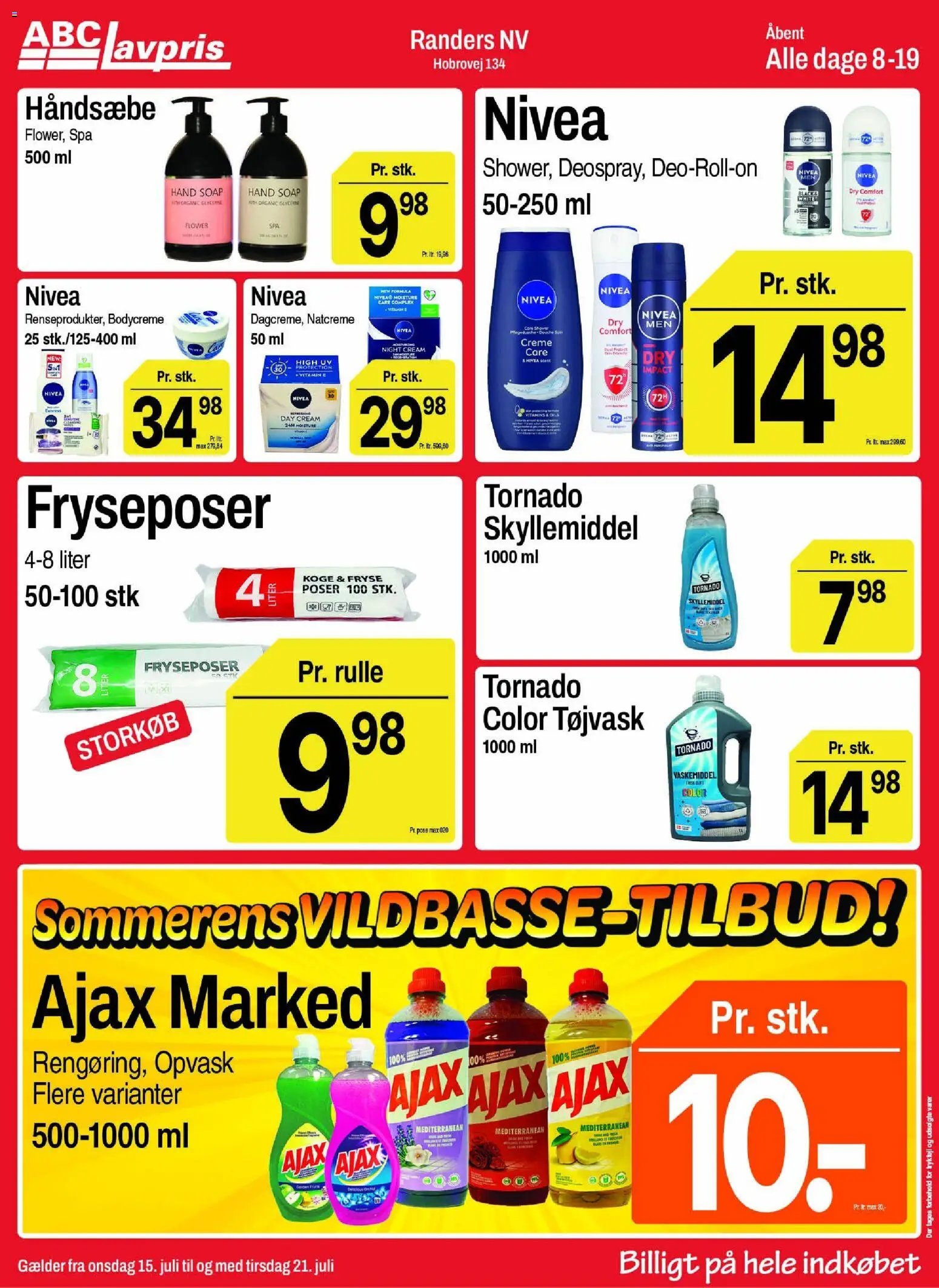 Abc Lavpris tilbudsavis fra 15/07/2026 Abc Lavpris - Tilbudsavis
