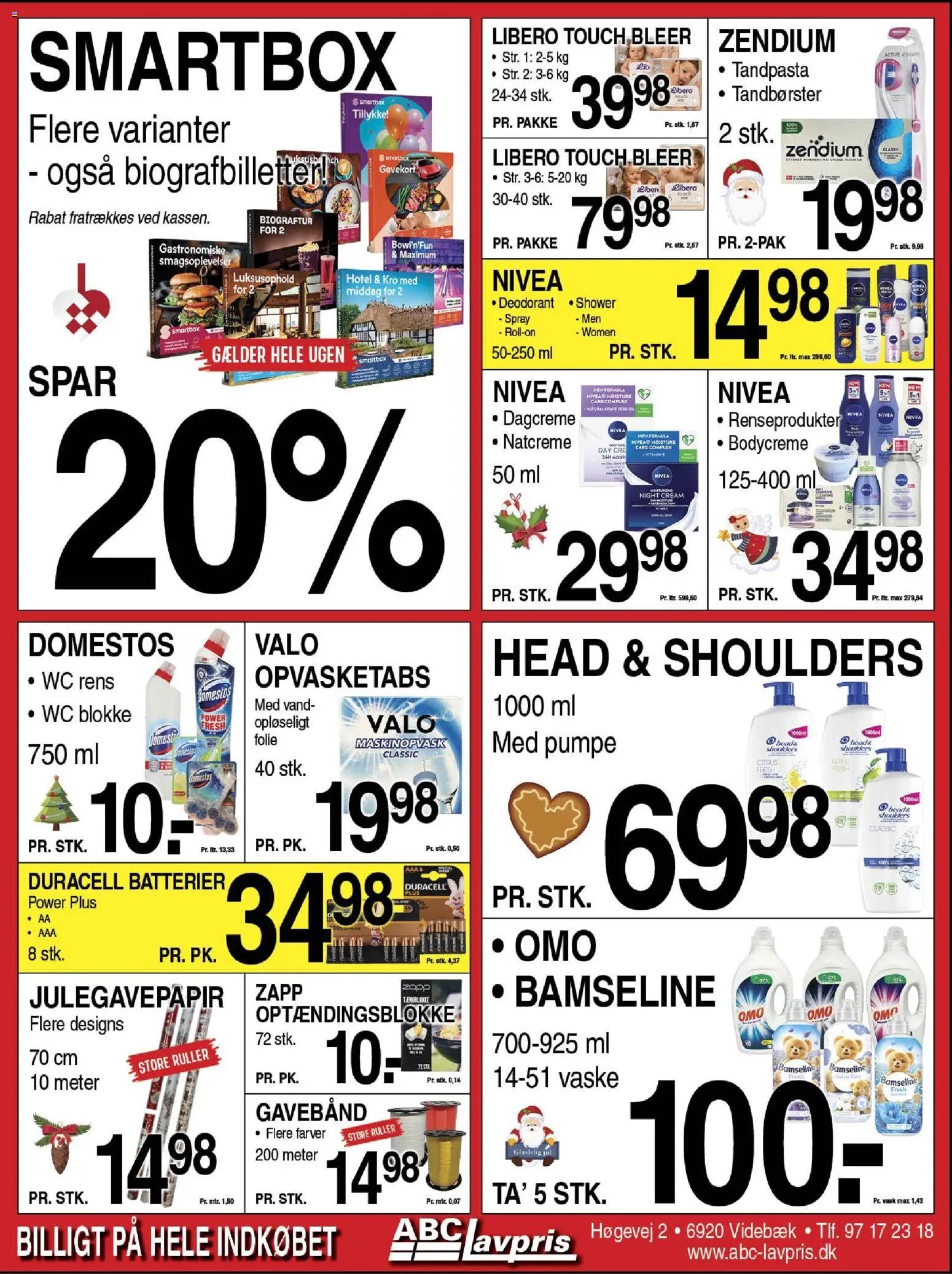 Abc Lavpris tilbudsavis fra 26/11/2025 Videbæk