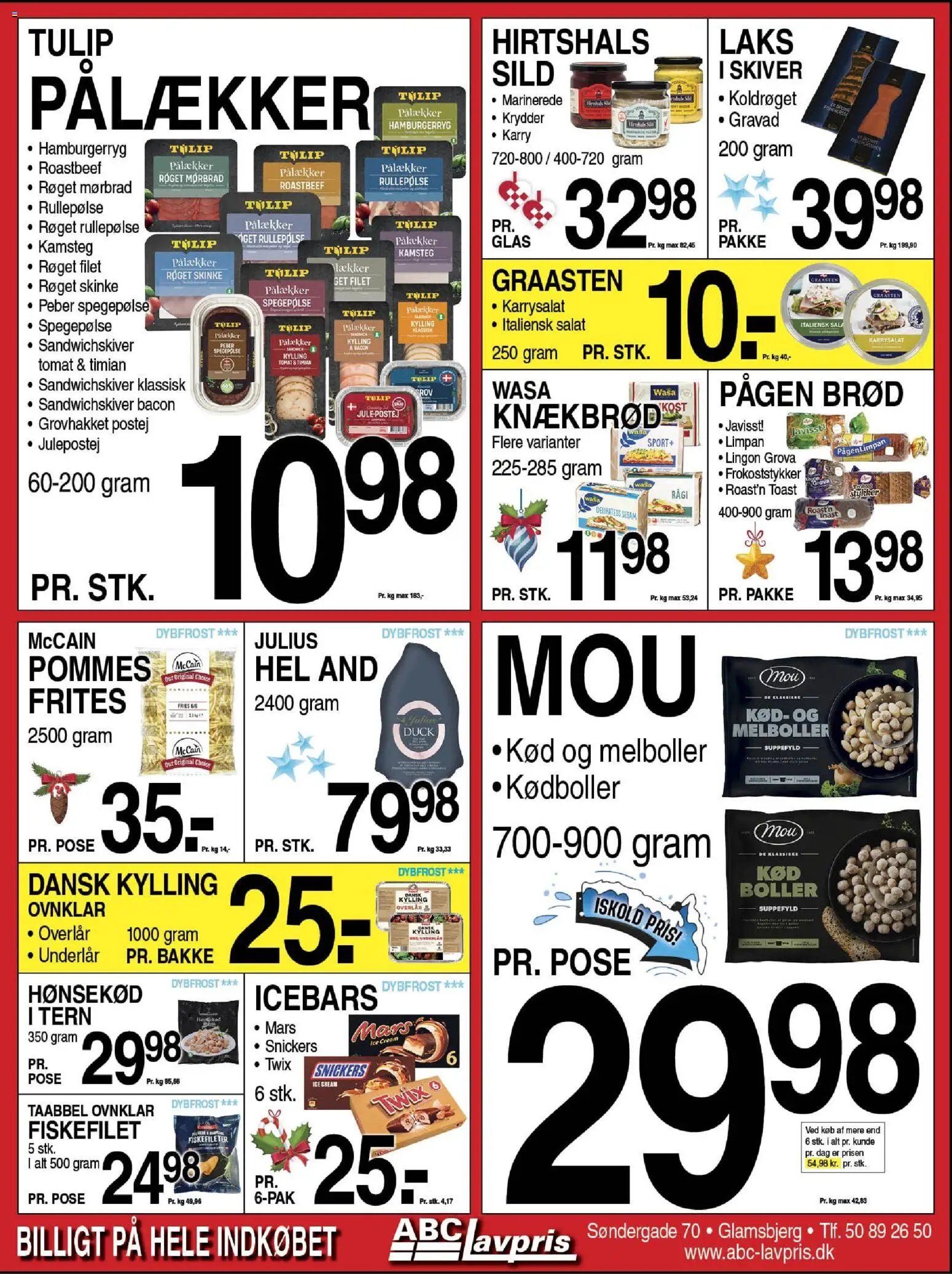 Abc Lavpris tilbudsavis fra 26/11/2025 Glamsbjerg