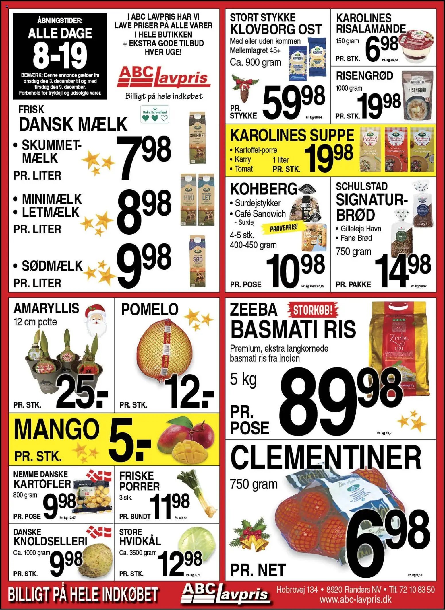 Abc Lavpris tilbudsavis fra 03/12/2025 Randers NV