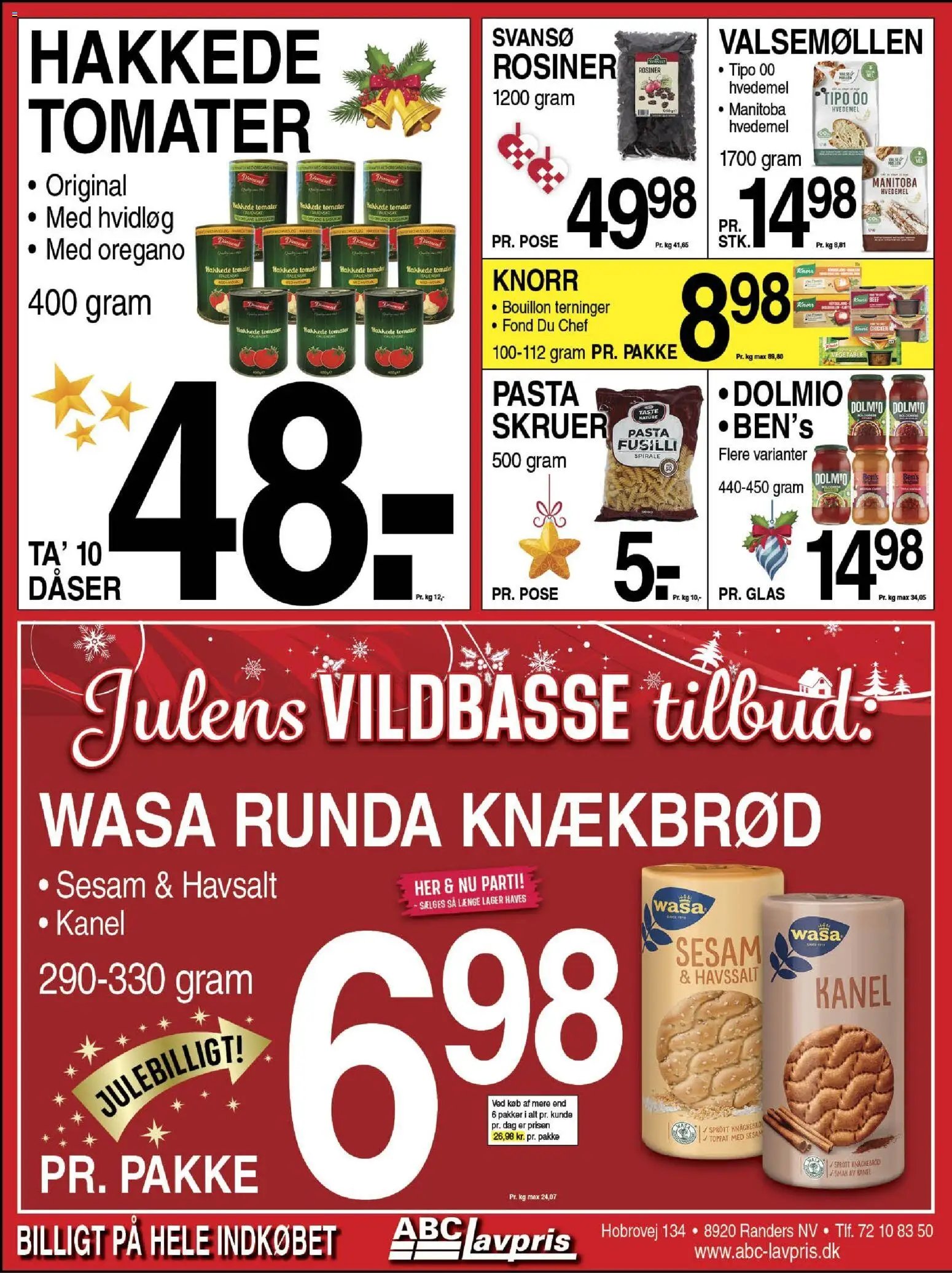 Abc Lavpris tilbudsavis fra 03/12/2025 Randers NV