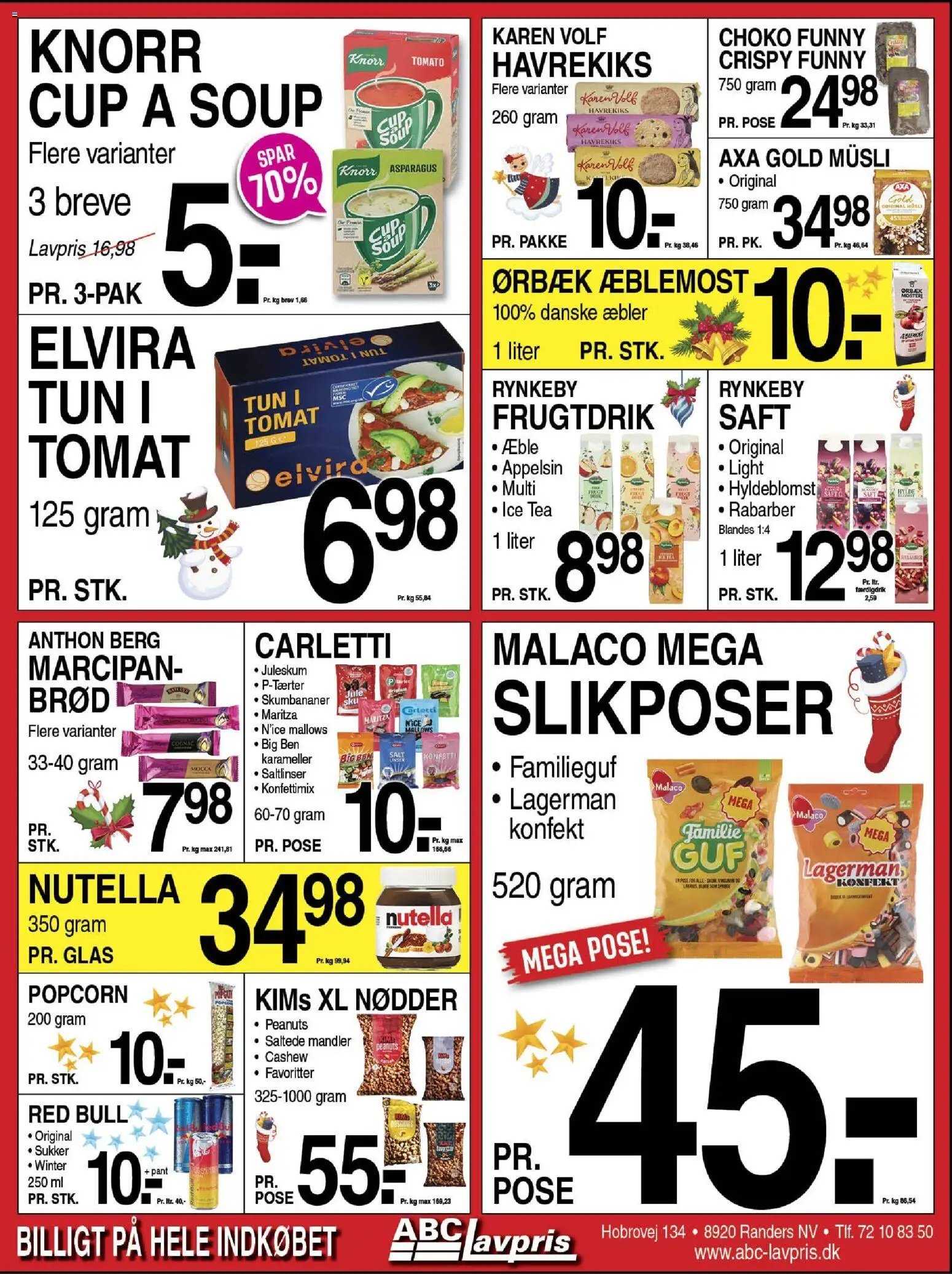 Abc Lavpris tilbudsavis fra 03/12/2025 Randers NV