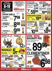 Abc Lavpris tilbudsavis fra 03/12/2025 Randers NV