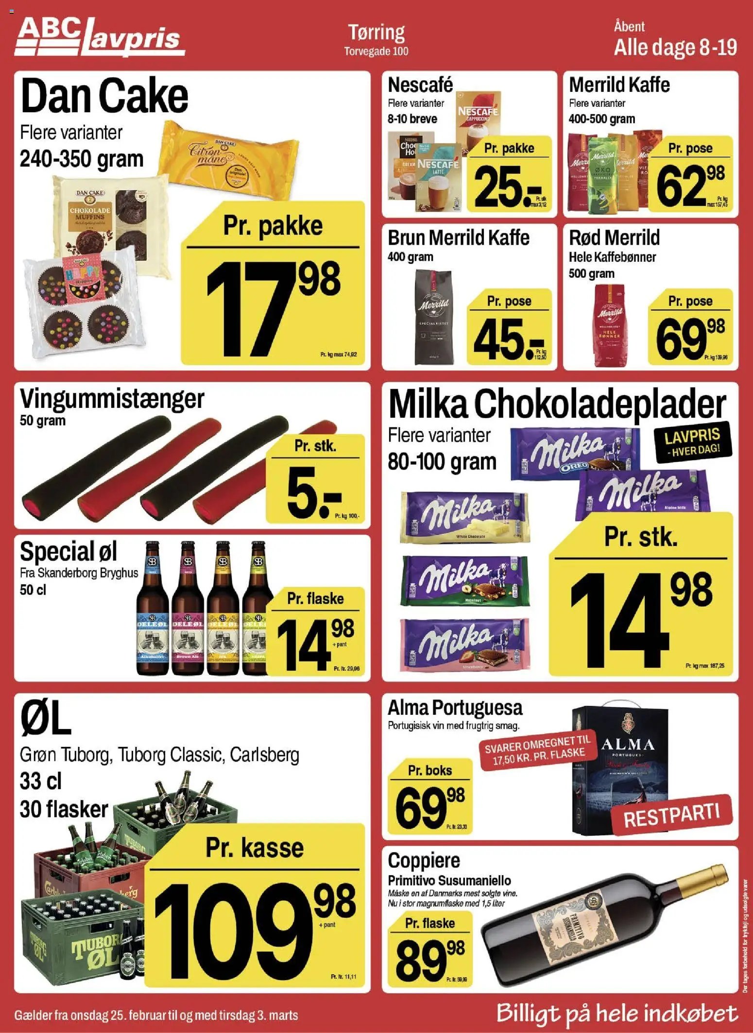 Abc Lavpris tilbudsavis fra 25/02/2026 Tørring