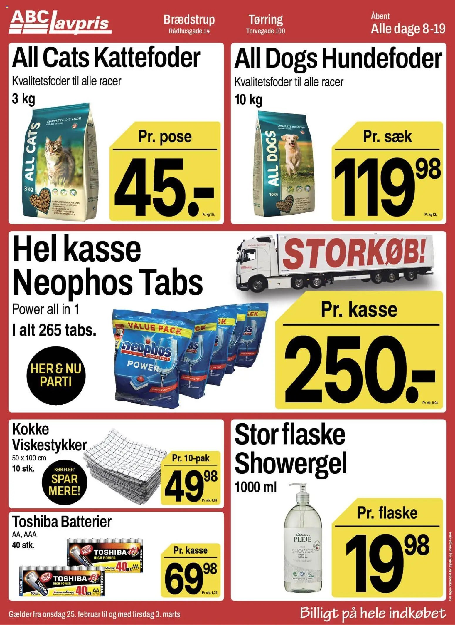 Abc Lavpris tilbudsavis fra 25/02/2026 Brædstrup