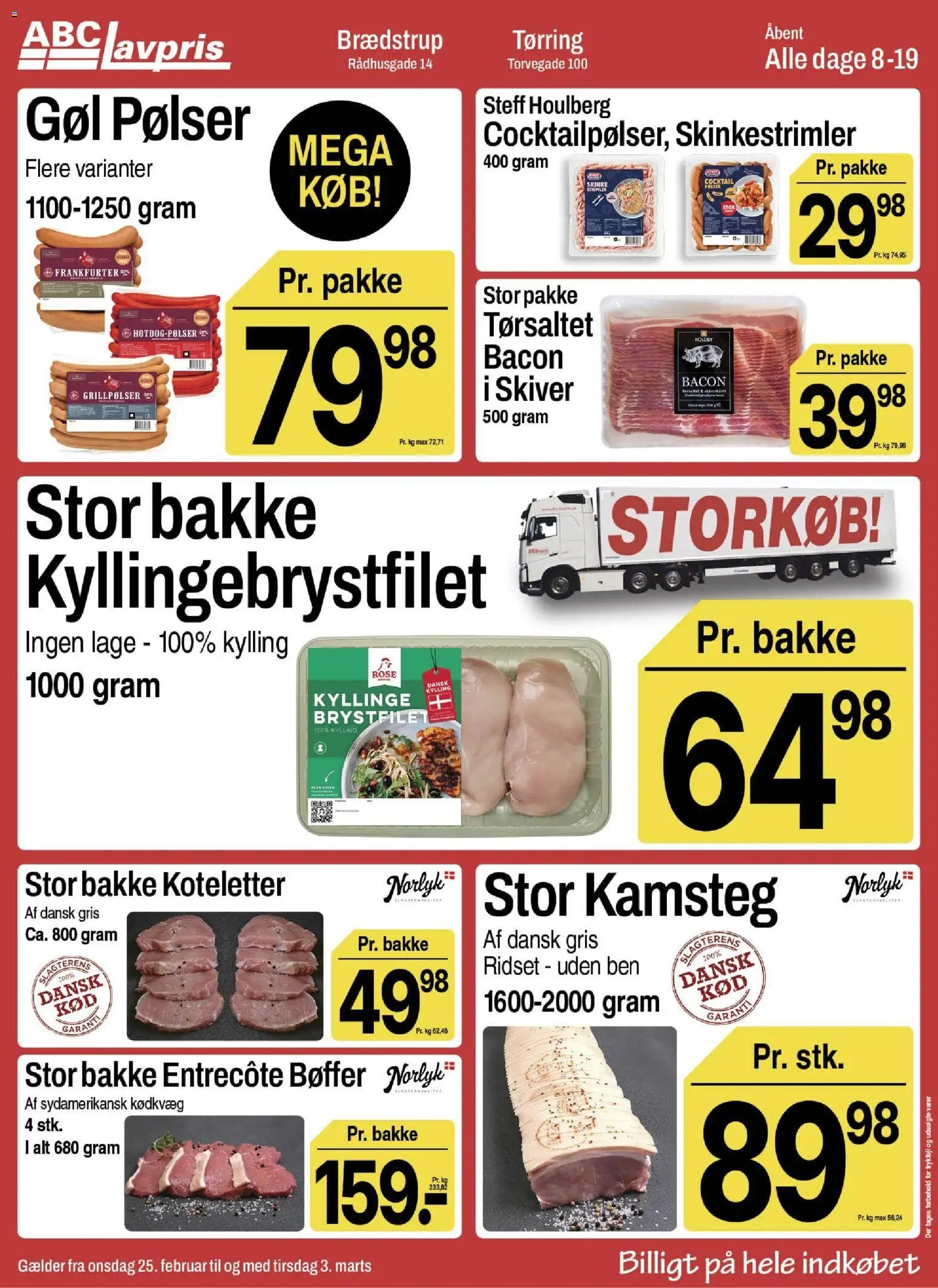 Abc Lavpris tilbudsavis fra 25/02/2026 Brædstrup