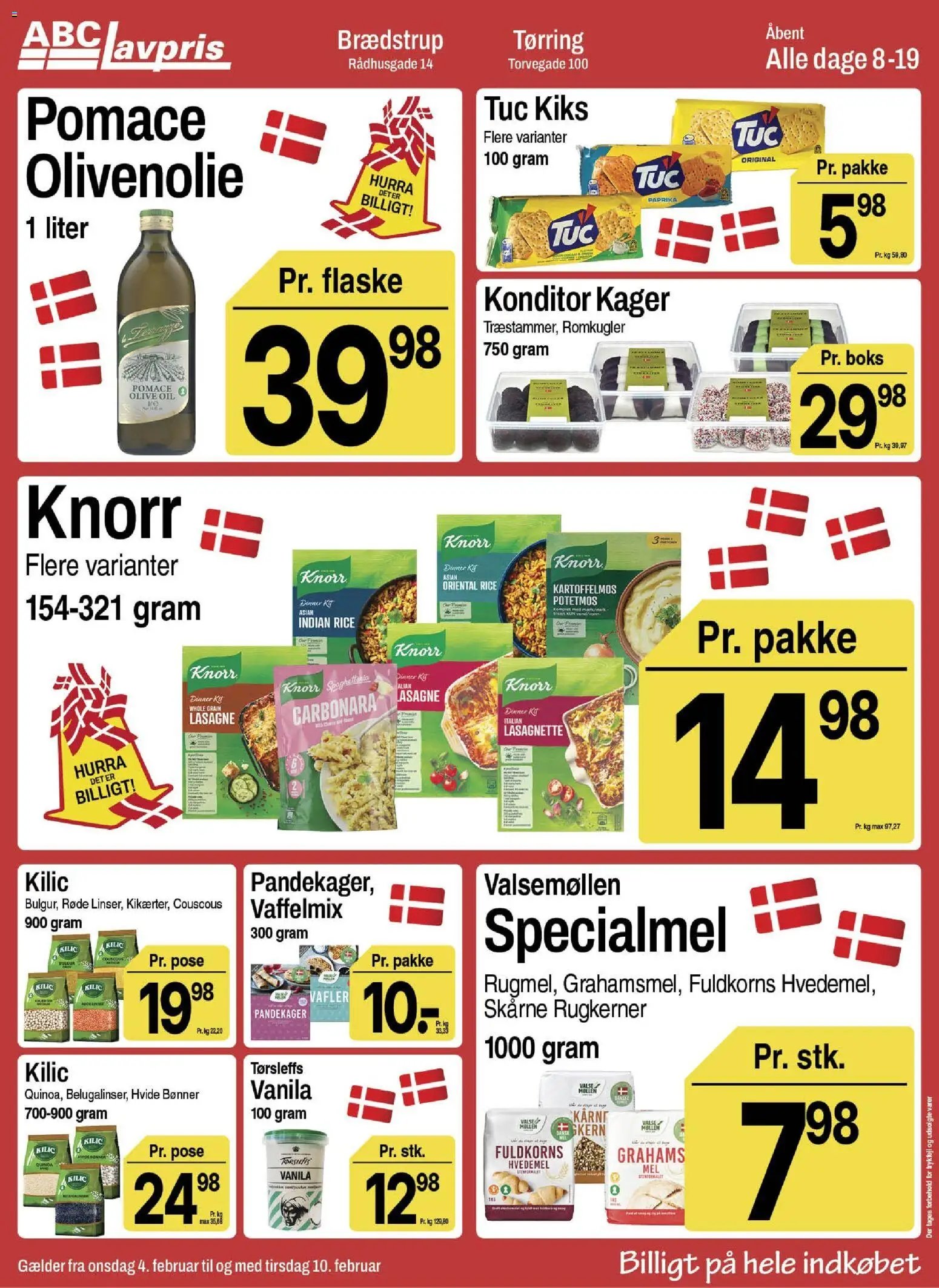 Abc Lavpris tilbudsavis fra 04/02/2026 Brædstrup