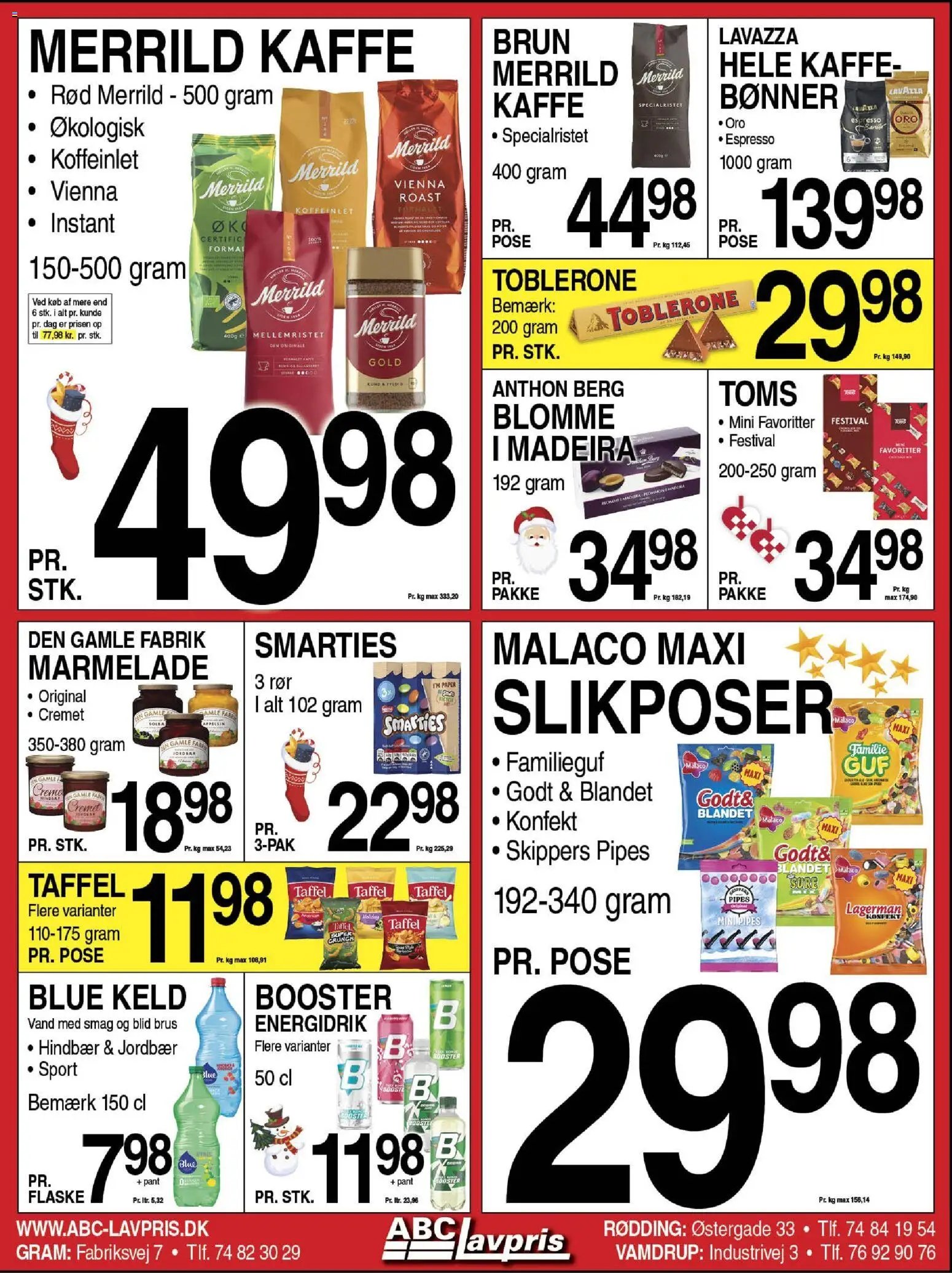 Abc Lavpris tilbudsavis fra 17/12/2025 Gram