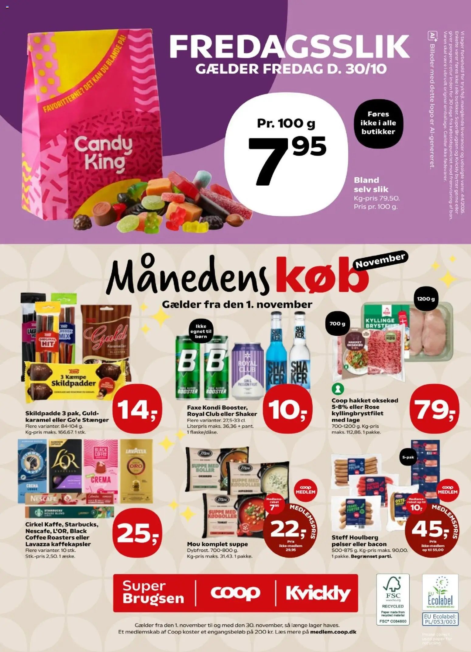 Nye Kvickly tilbud fra 30/10/2026