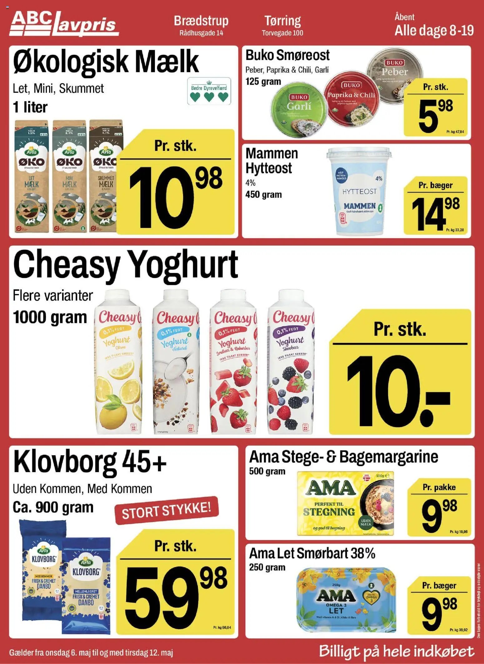 Abc Lavpris tilbudsavis fra 06/05/2026 Abc Lavpris - Brædstrup