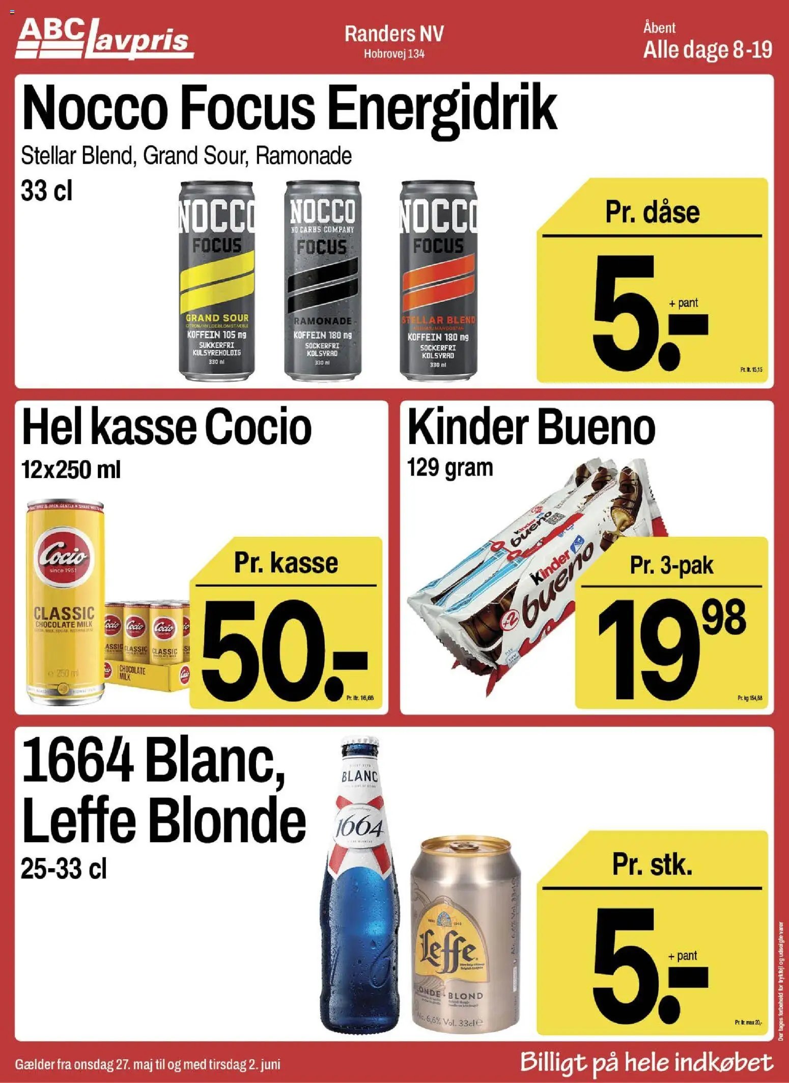 Abc Lavpris tilbudsavis fra 27/05/2026 Abc Lavpris - Randers NV