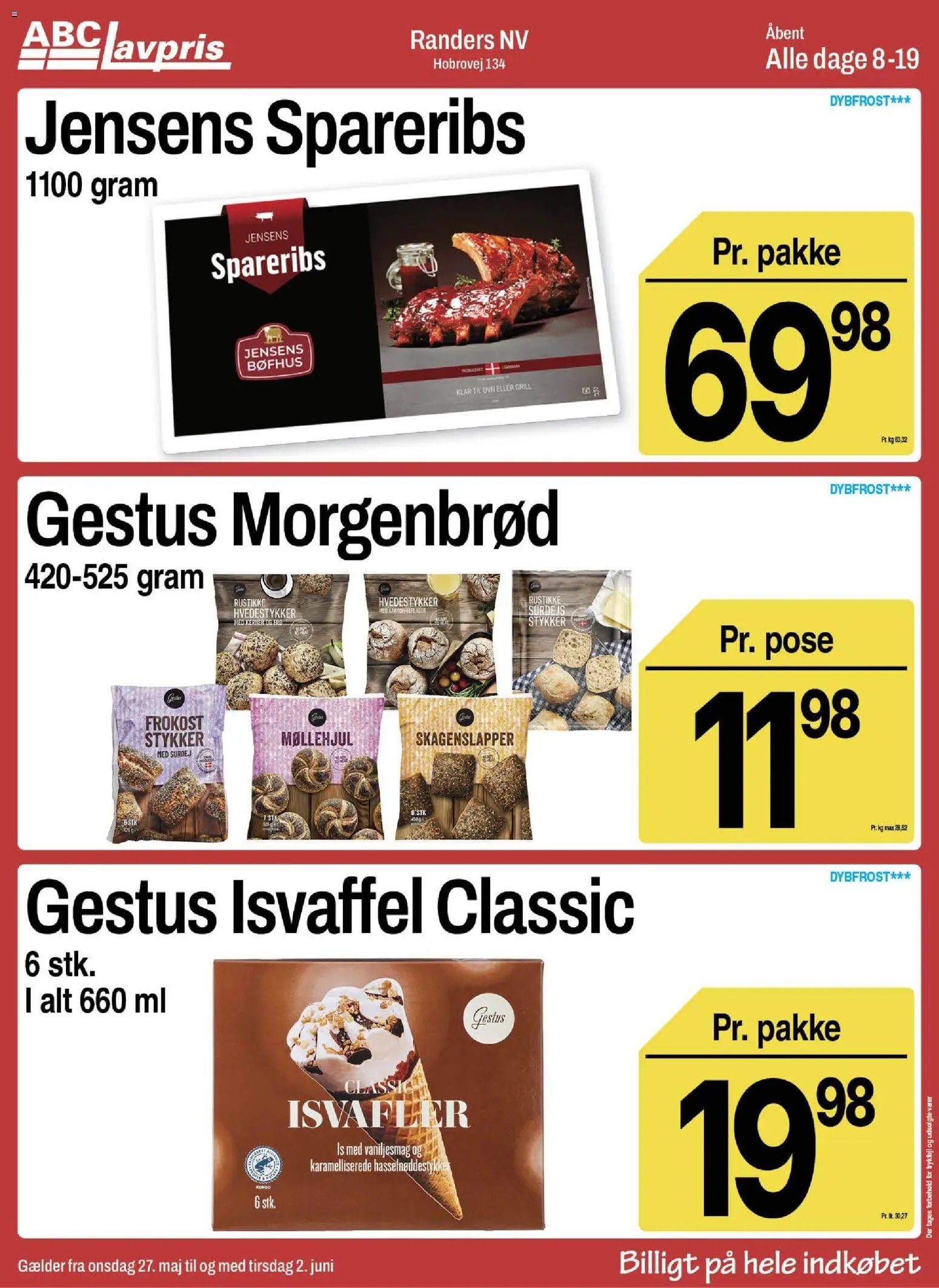 Abc Lavpris tilbudsavis fra 27/05/2026 Abc Lavpris - Randers NV