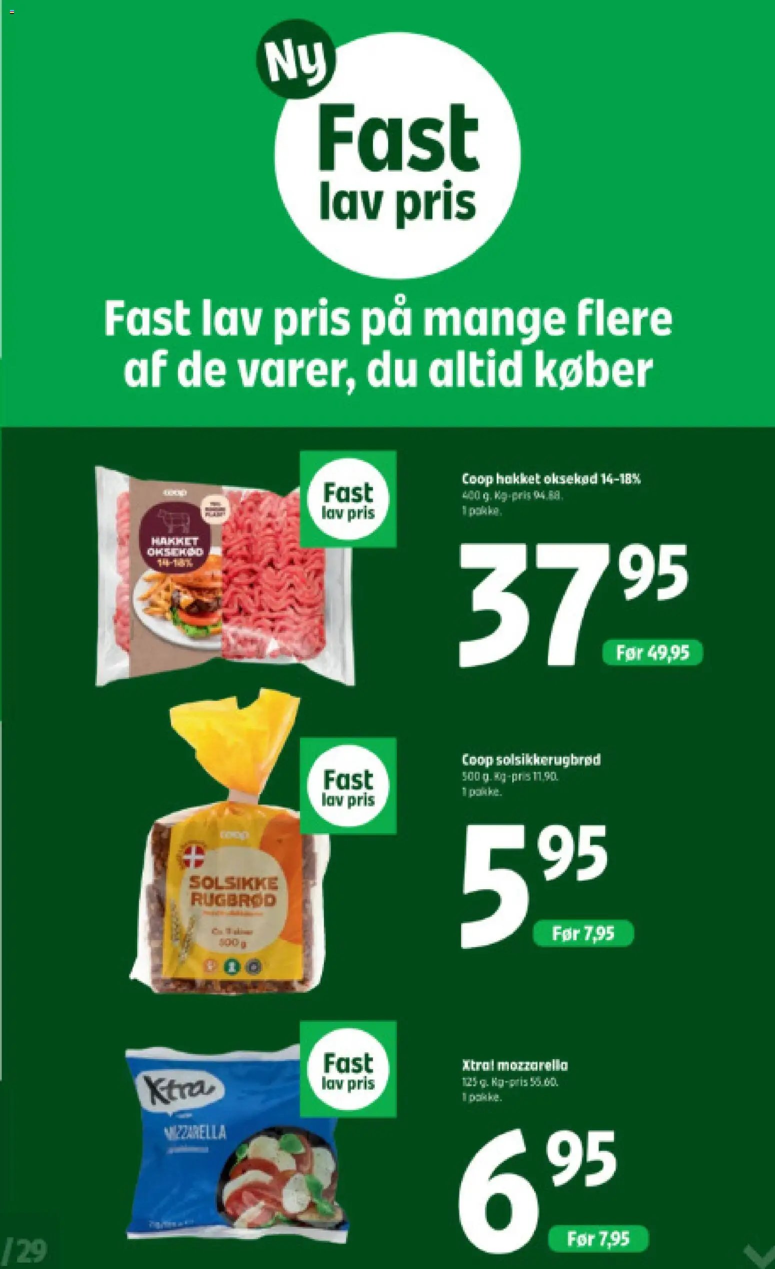 Coop 365 tilbudsavis fra 20/08/2026 Coop 365 - Tilbudsavis uge 34