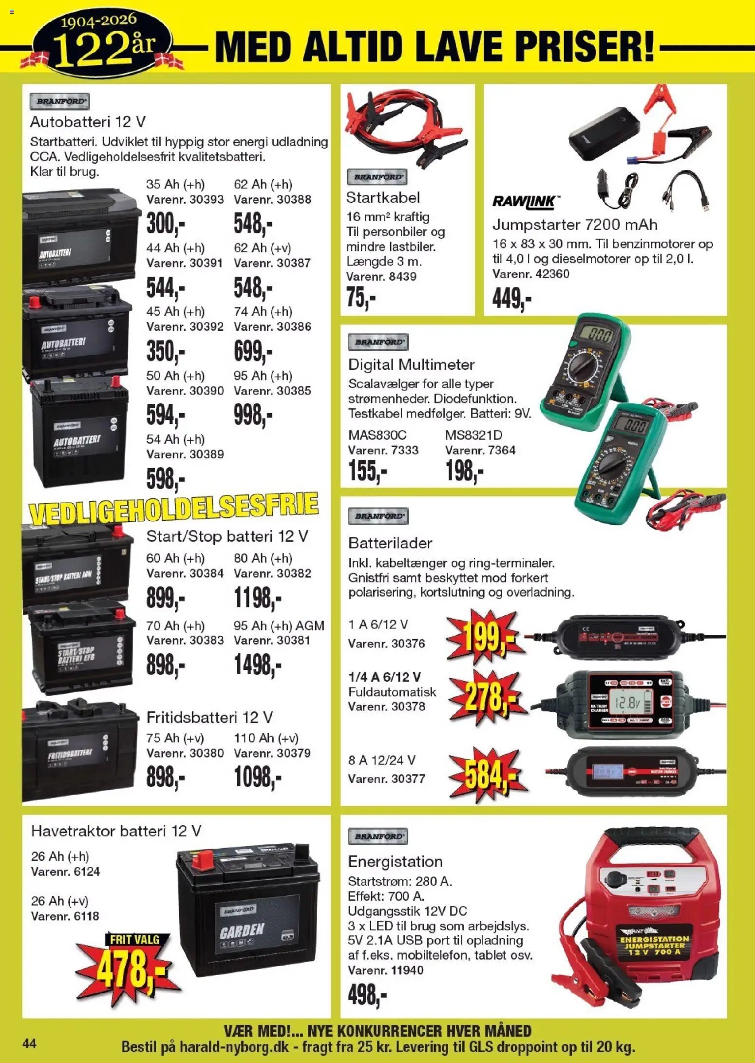 Harald Nyborg tilbudsavis fra 09/04/2026 Harald Nyborg - Tilbudsavis