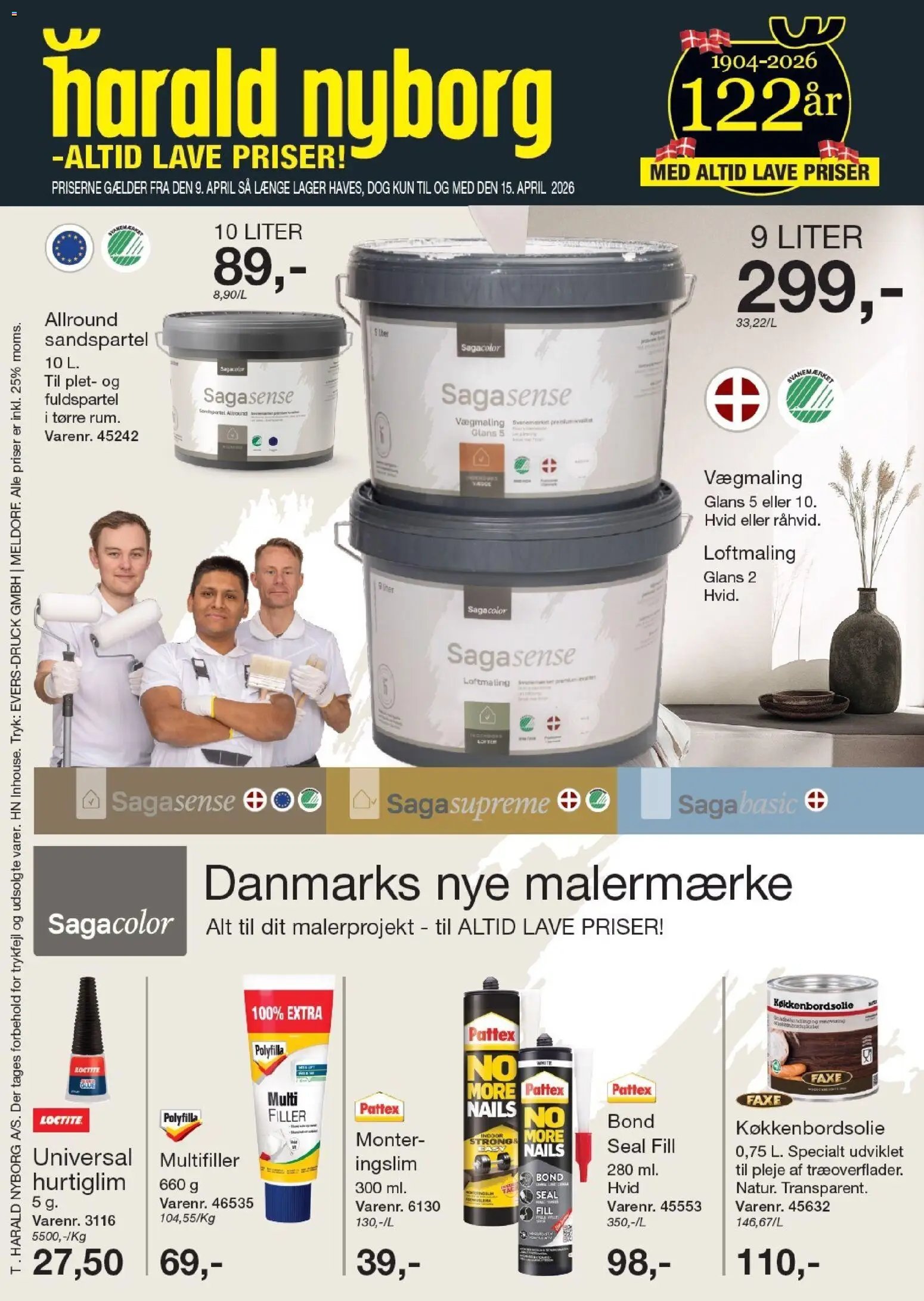 Harald Nyborg tilbudsavis fra 09/04/2026 Harald Nyborg - Tilbudsavis