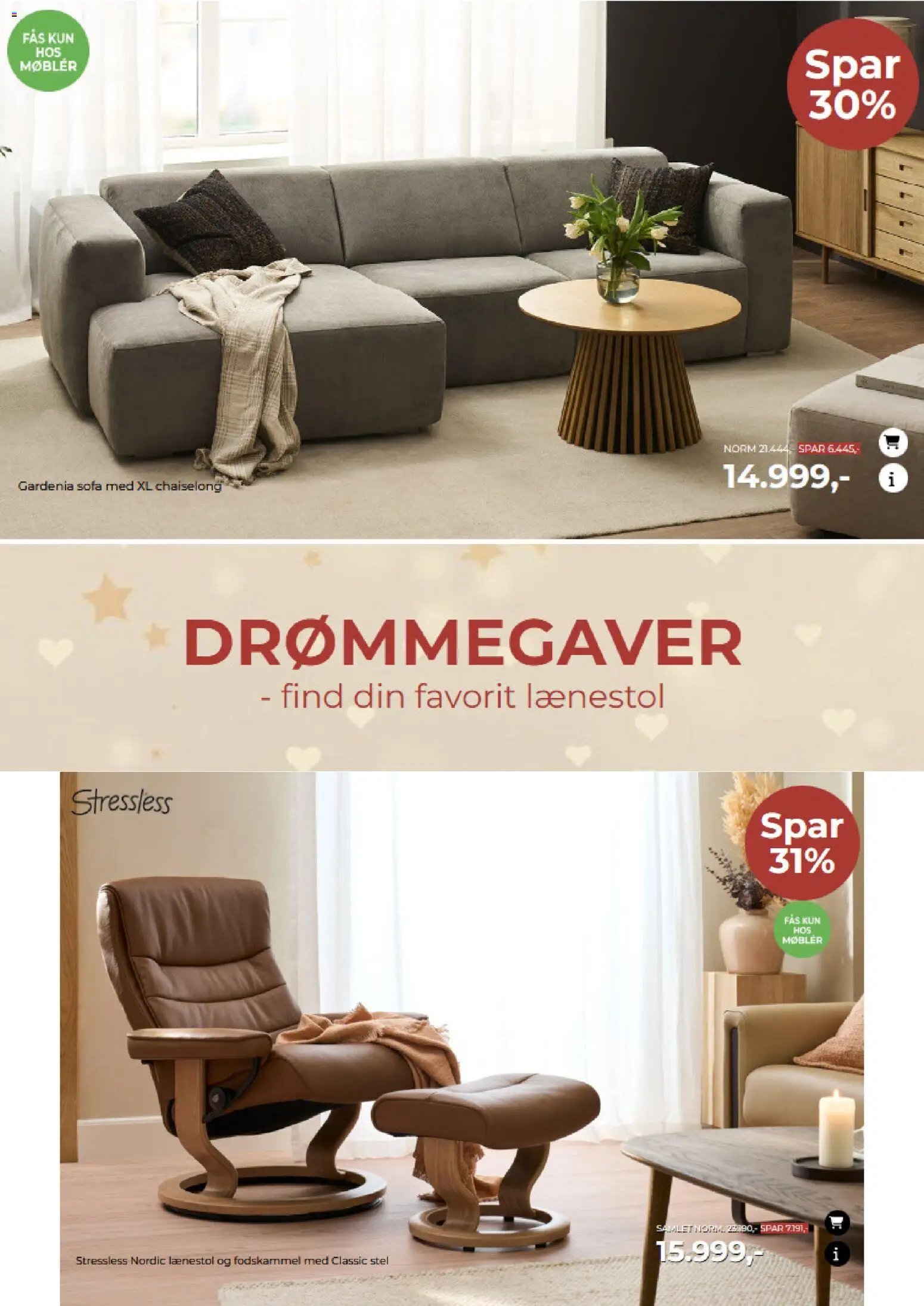 Møblér tilbudsavis fra 01/12/2025 Tilbudsavis