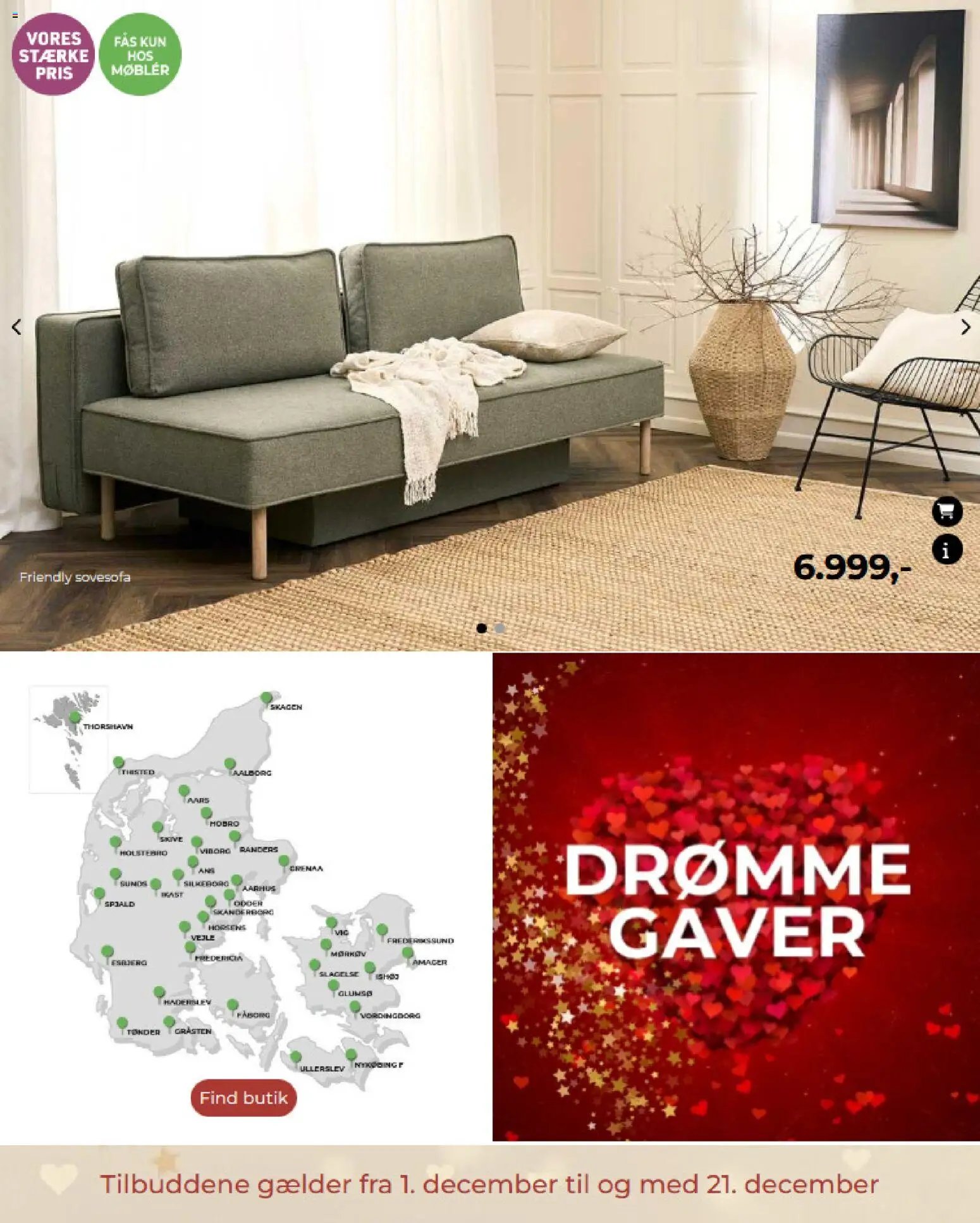Møblér tilbudsavis fra 01/12/2025 Tilbudsavis