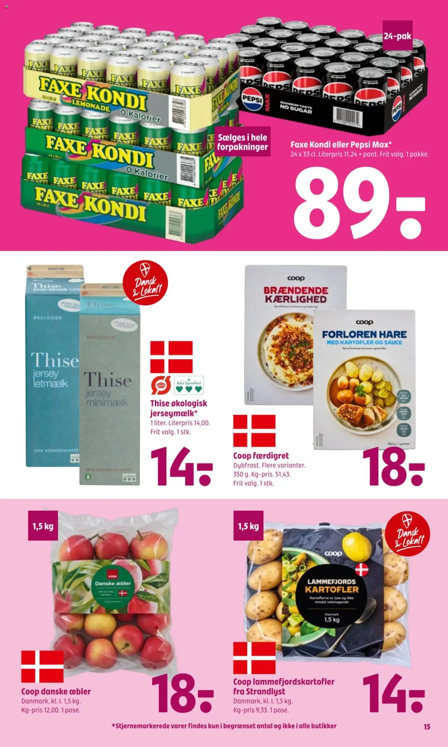 Coop 365 tilbudsavis fra 17/09/2026 Coop 365 - Tilbudsavis uge 38