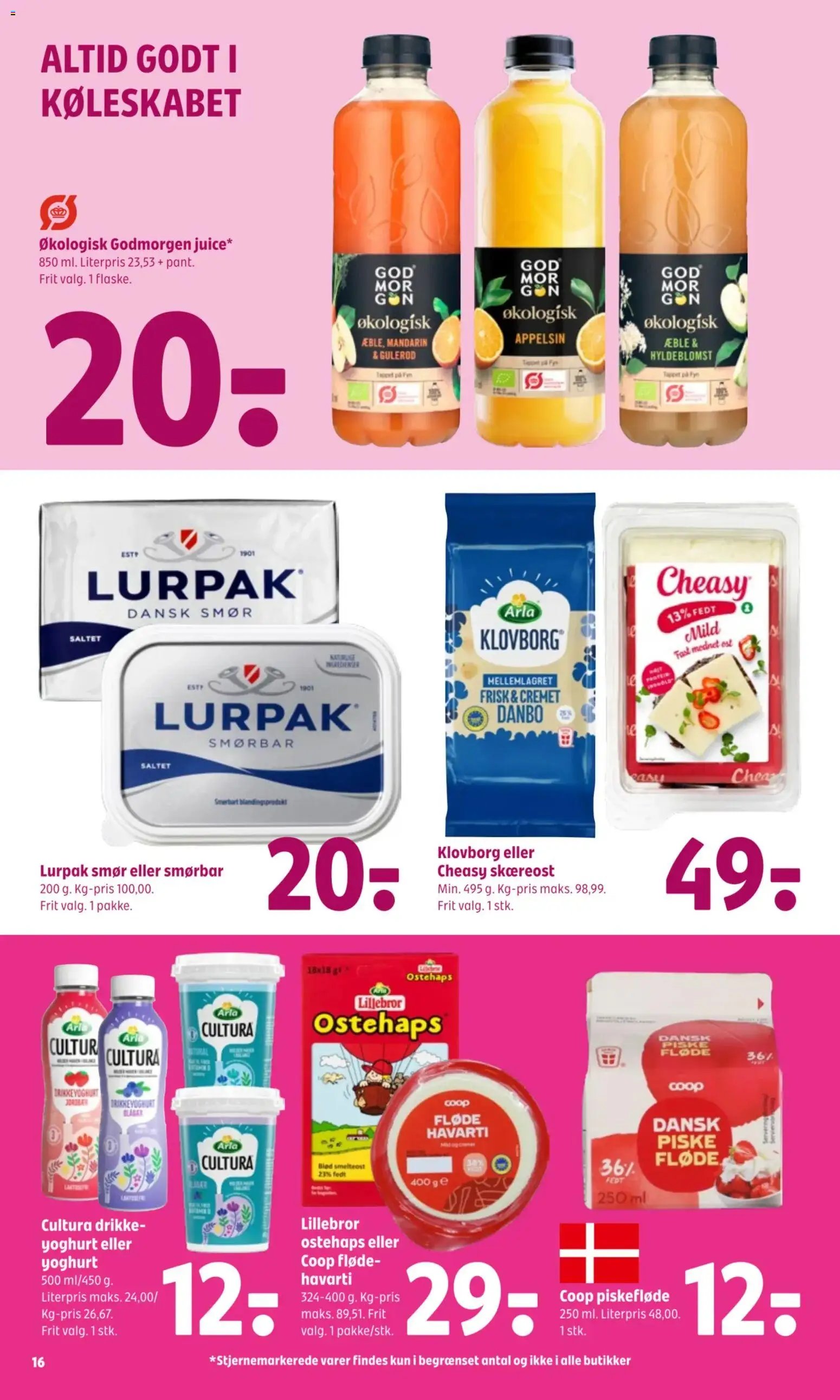 Coop 365 tilbudsavis fra 17/09/2026 Coop 365 - Tilbudsavis uge 38