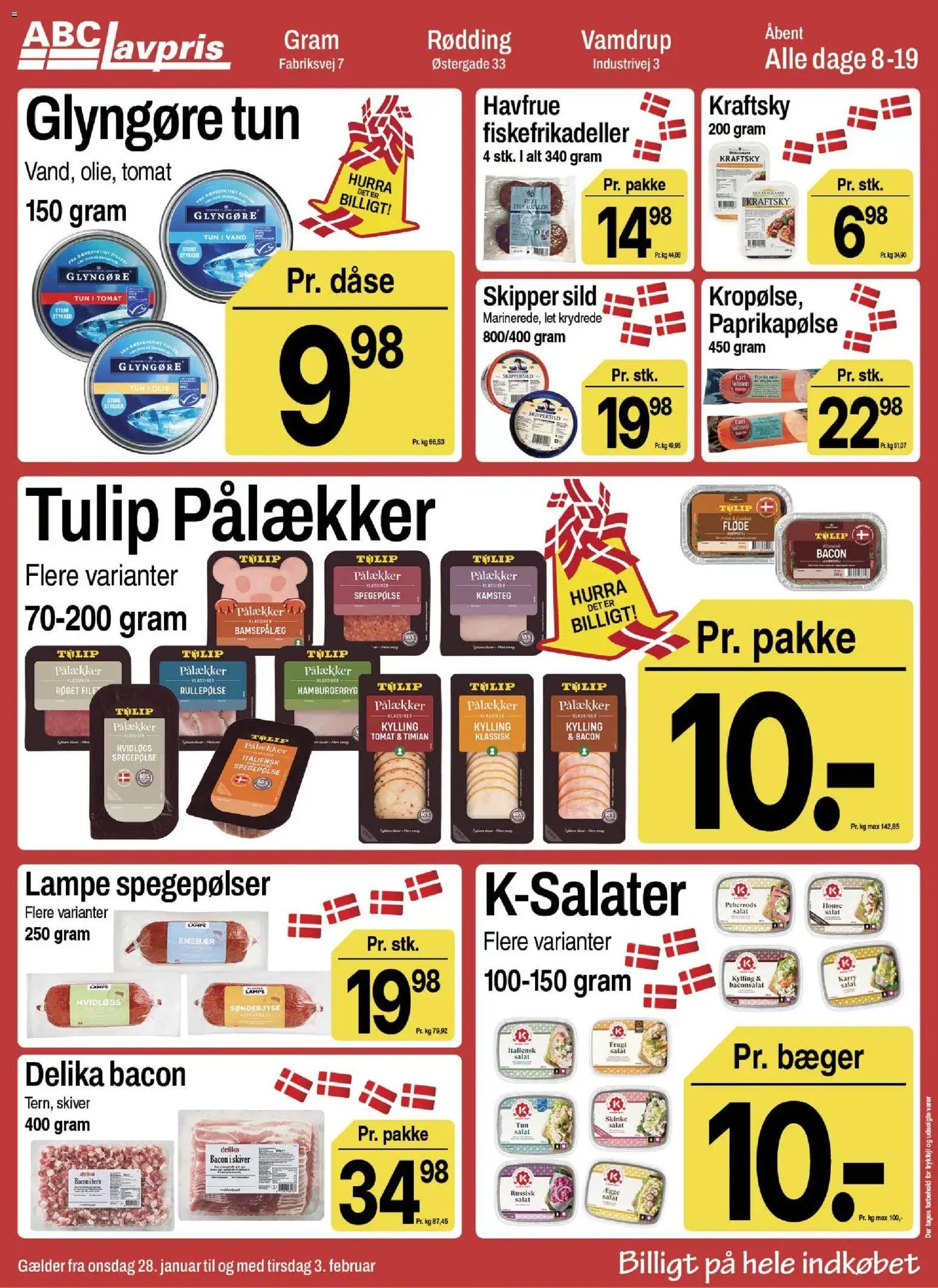 Abc Lavpris tilbudsavis fra 28/01/2026 Gram