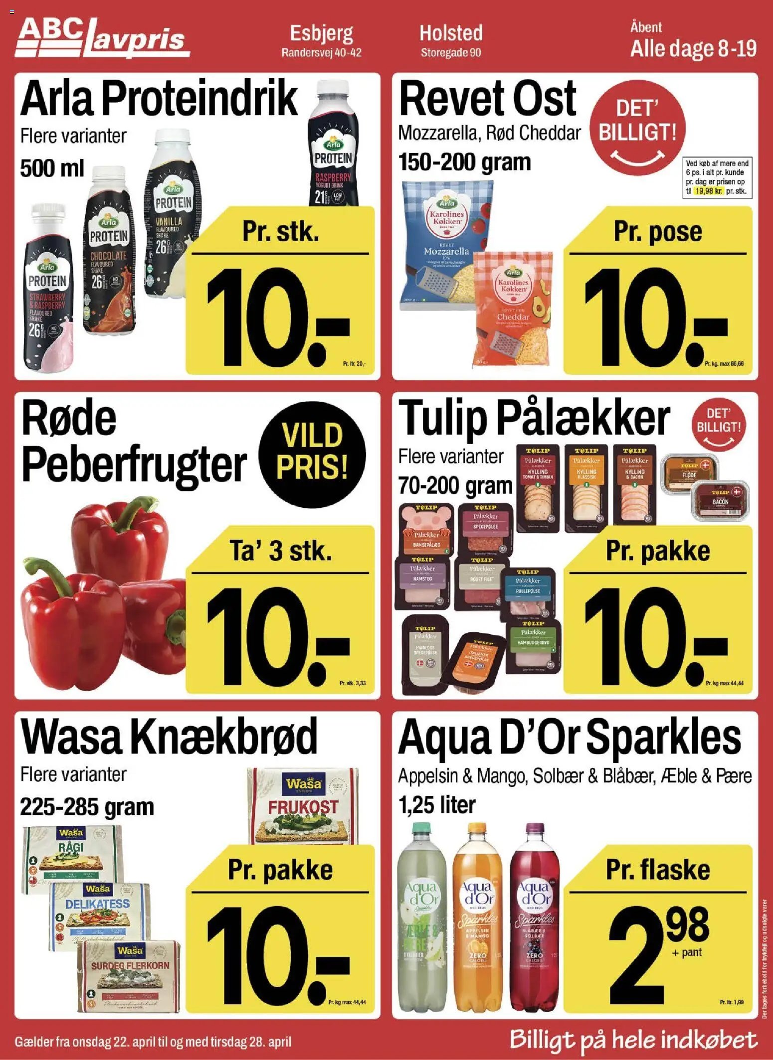 Abc Lavpris tilbudsavis fra 22/04/2026 Abc Lavpris - Esbjerg