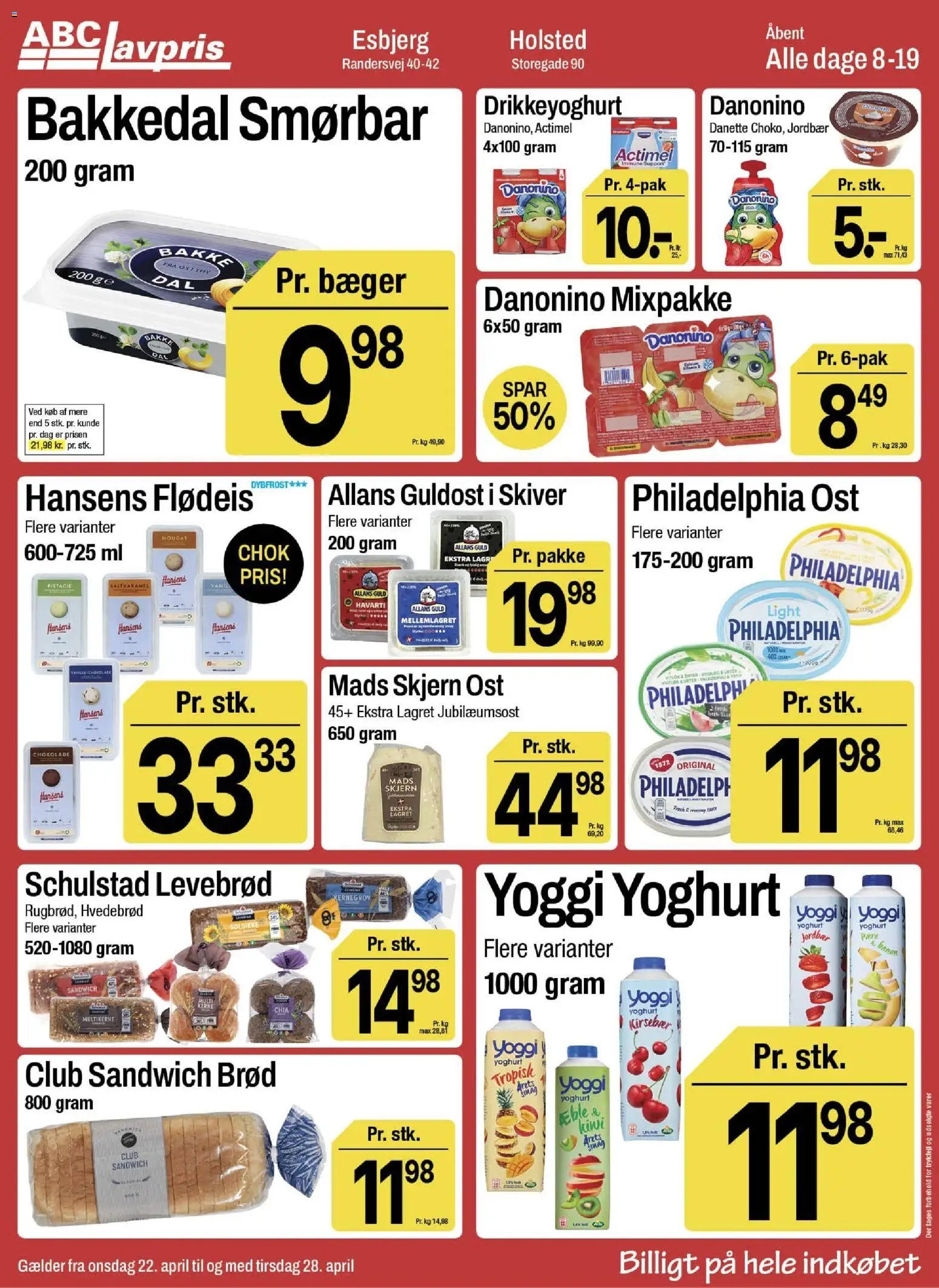 Abc Lavpris tilbudsavis fra 22/04/2026 Abc Lavpris - Esbjerg