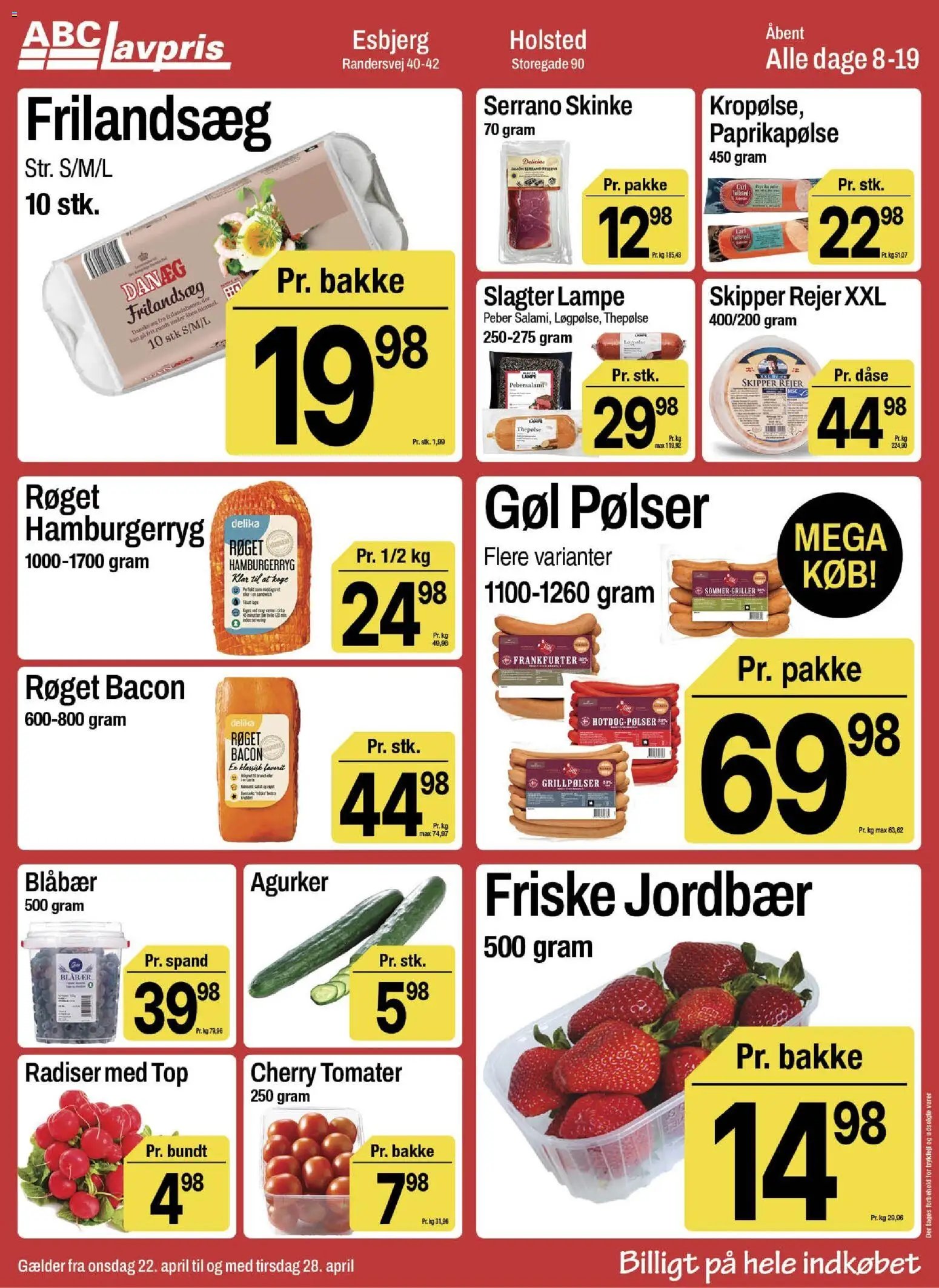 Abc Lavpris tilbudsavis fra 22/04/2026 Abc Lavpris - Esbjerg