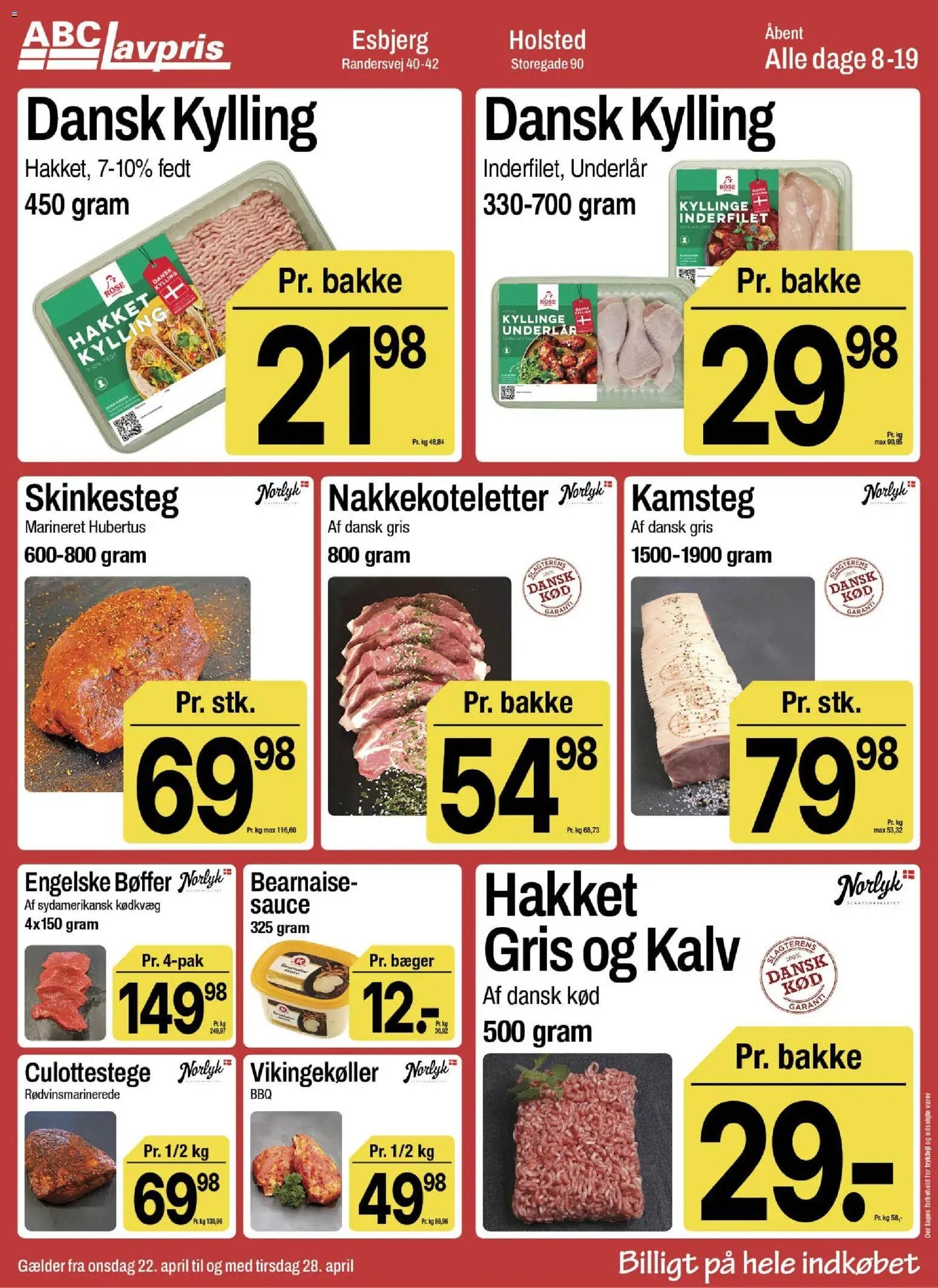 Abc Lavpris tilbudsavis fra 22/04/2026 Abc Lavpris - Esbjerg