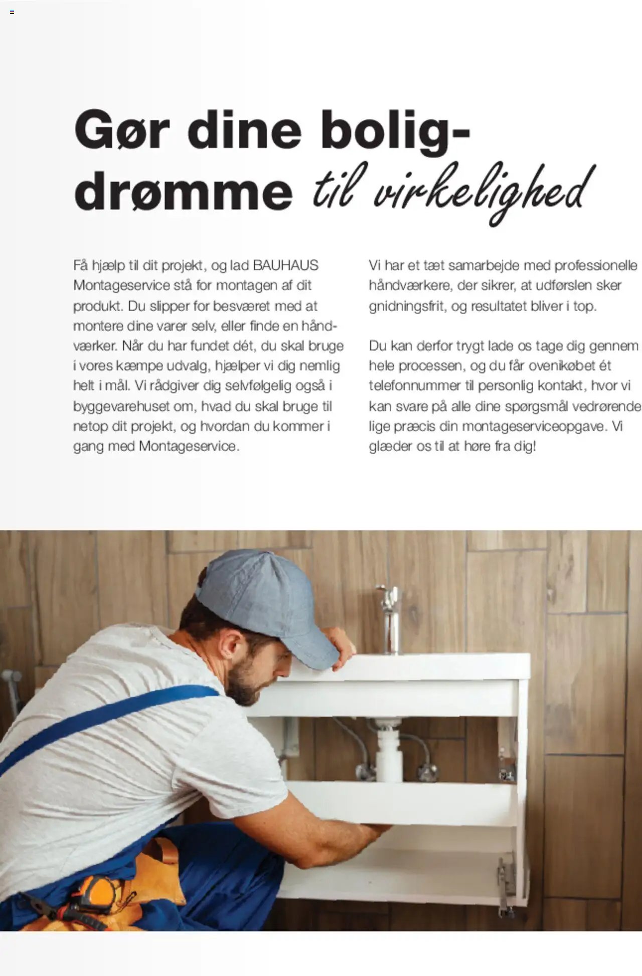 Bauhaus tilbudsavis fra 01/03/2025 Kompetencemagasin Montageservice