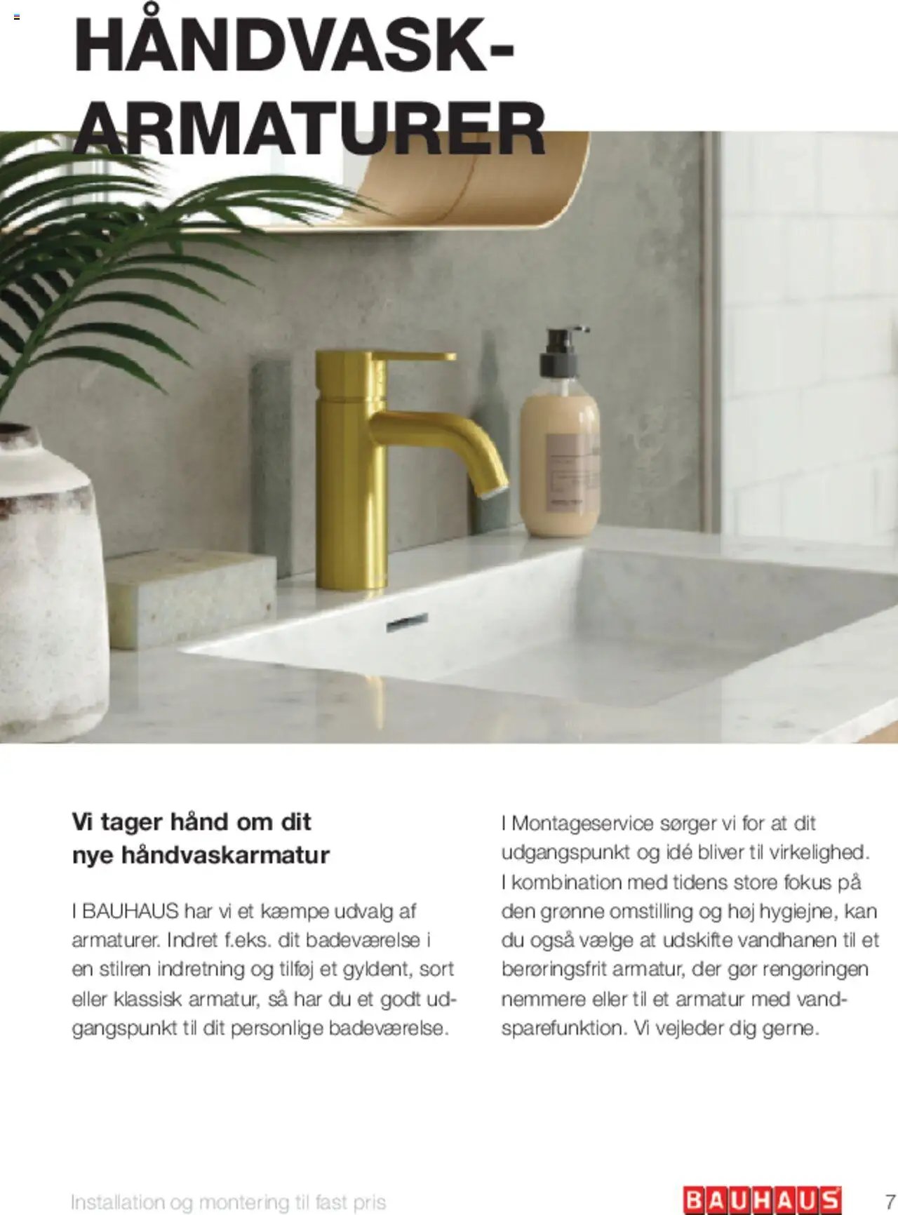 Bauhaus tilbudsavis fra 01/03/2025 Kompetencemagasin Montageservice