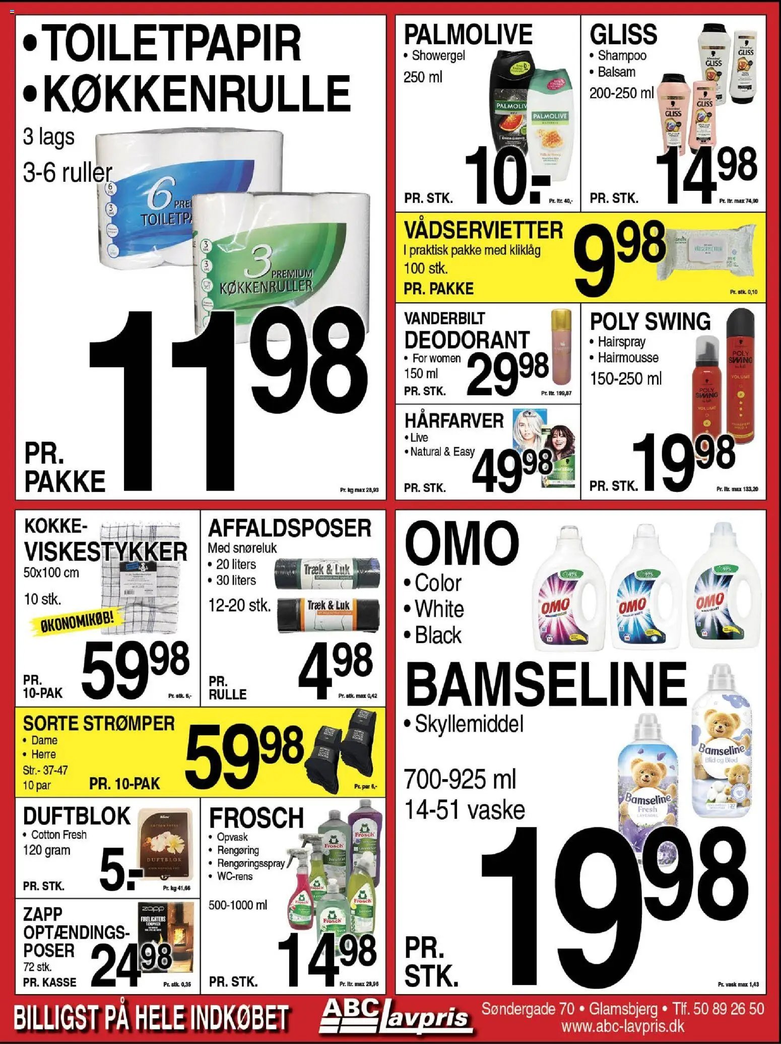 Abc Lavpris tilbudsavis fra 29/10/2025 Glamsbjerg