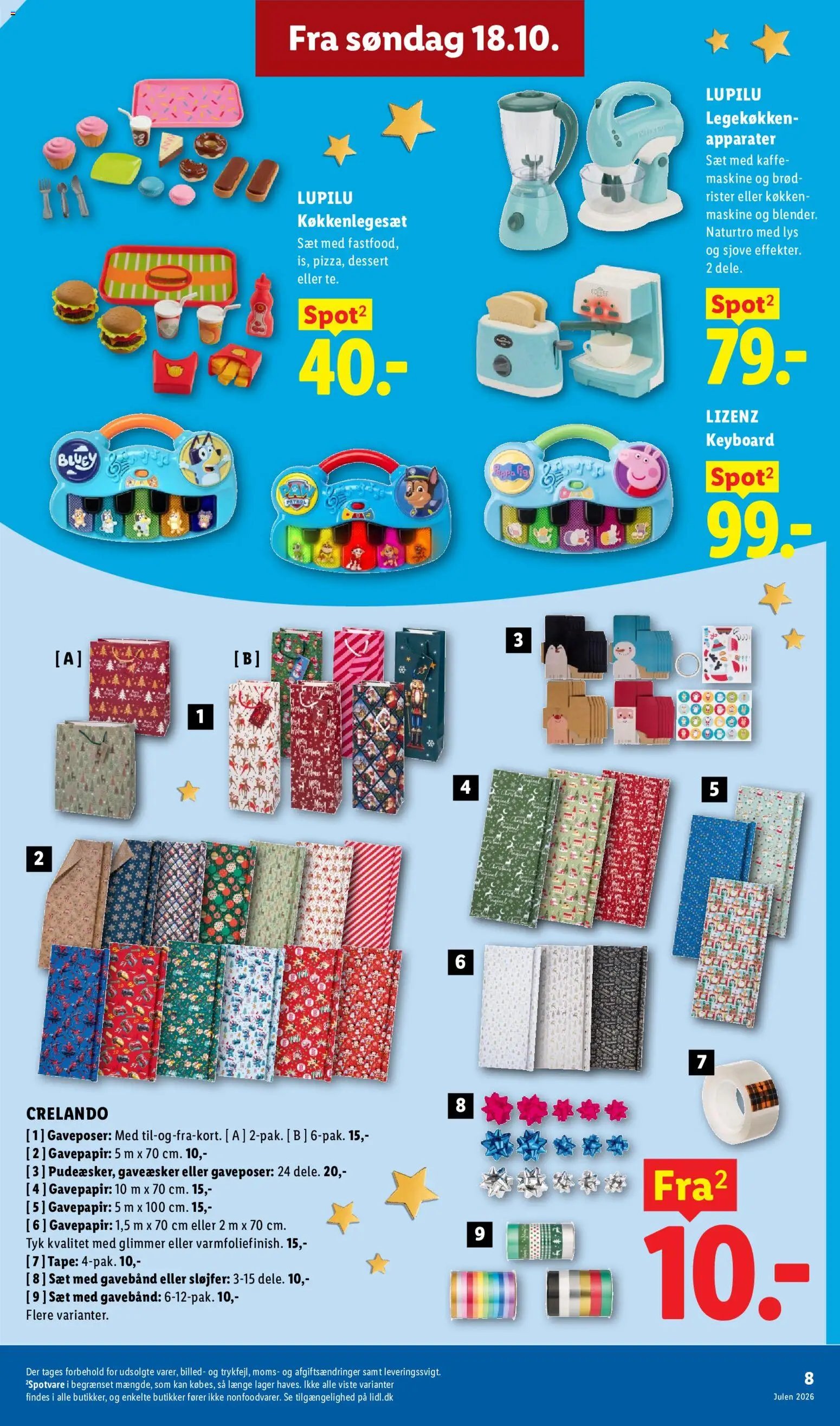 Nye Lidl tilbud fra 11/10/2026