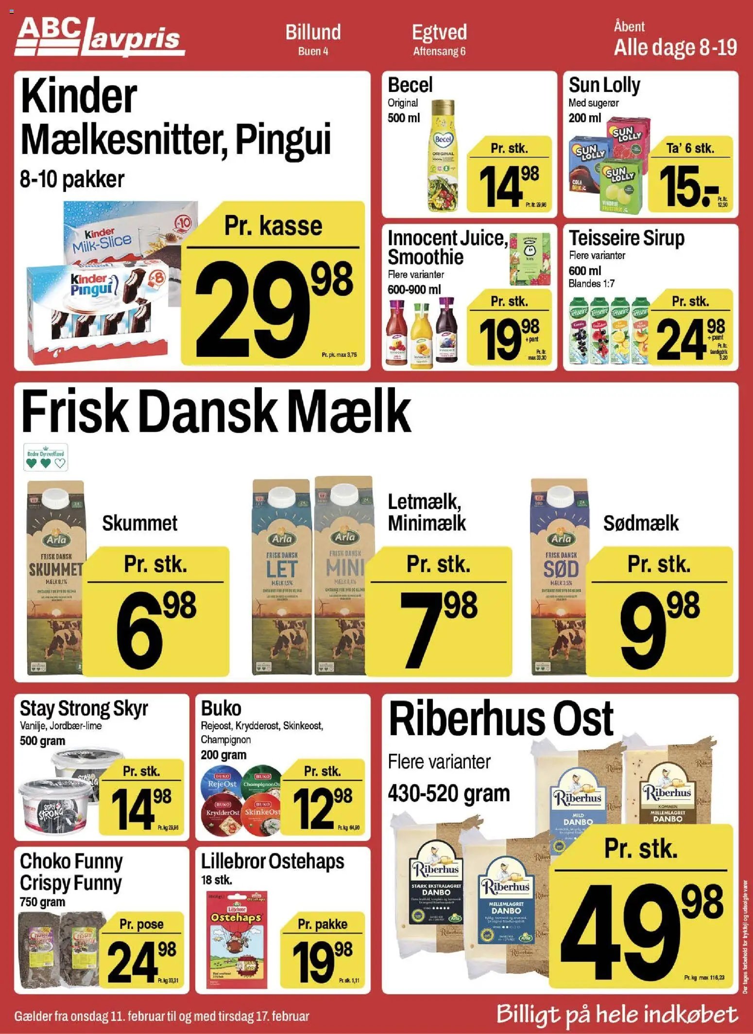 Abc Lavpris tilbudsavis fra 11/02/2026 Billund