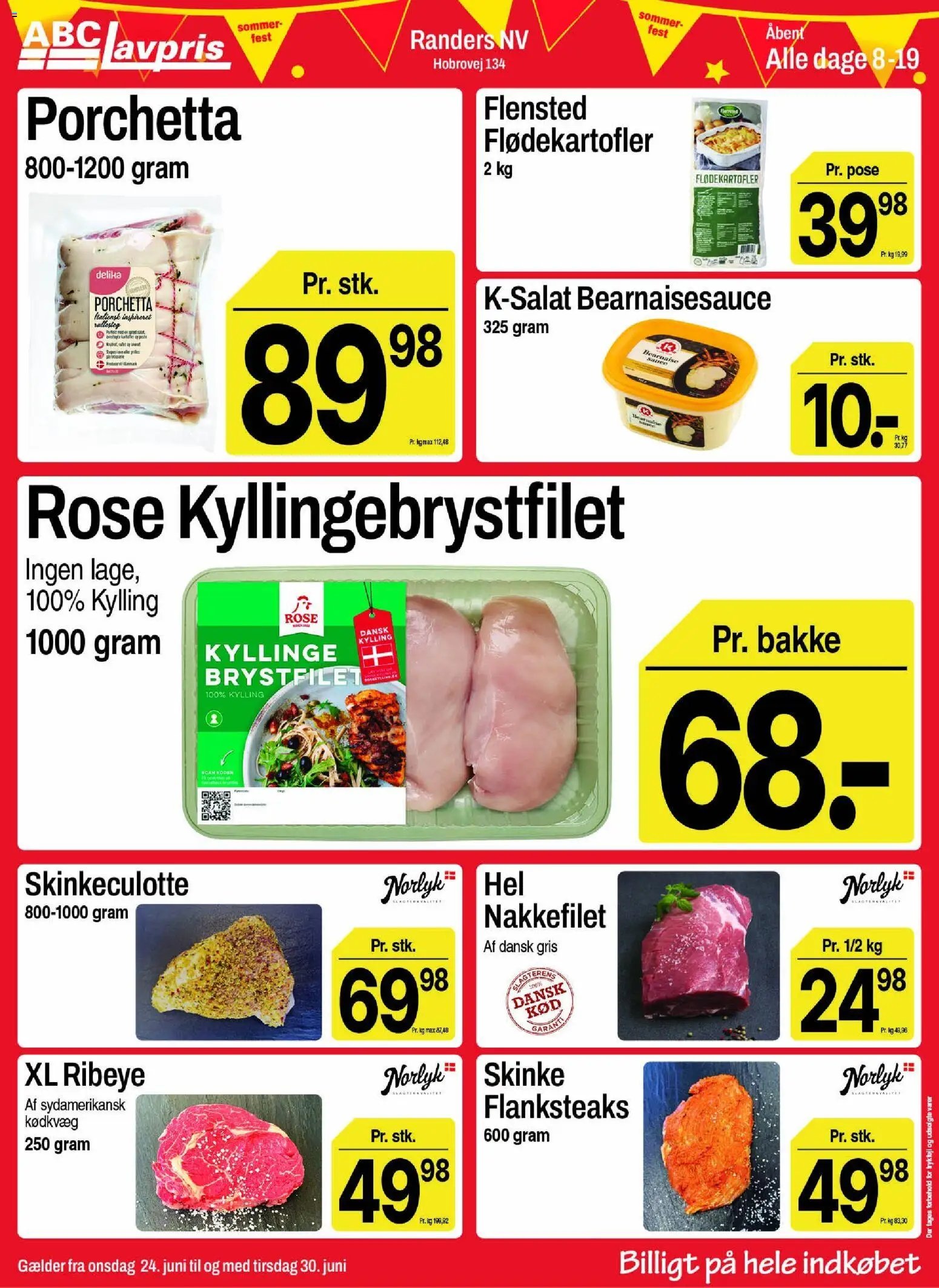 Abc Lavpris tilbudsavis fra 24/06/2026 Abc Lavpris - Tilbudsavis uge 26