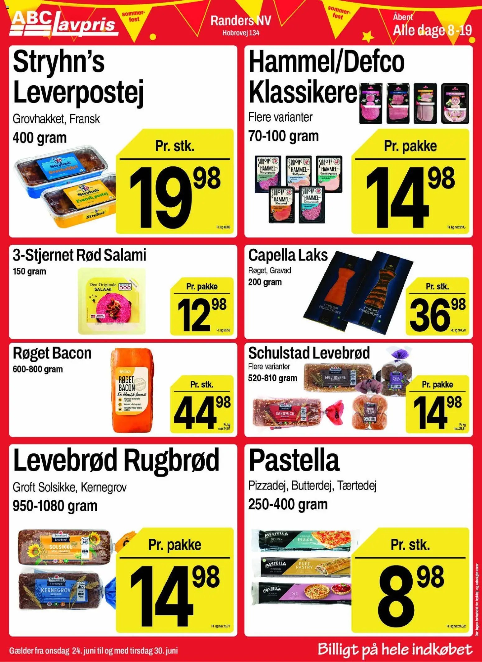 Abc Lavpris tilbudsavis fra 24/06/2026 Abc Lavpris - Tilbudsavis uge 26