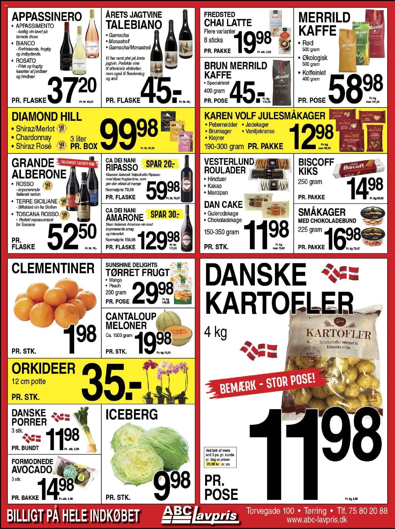 Abc Lavpris tilbudsavis fra 05/11/2025 Tørring